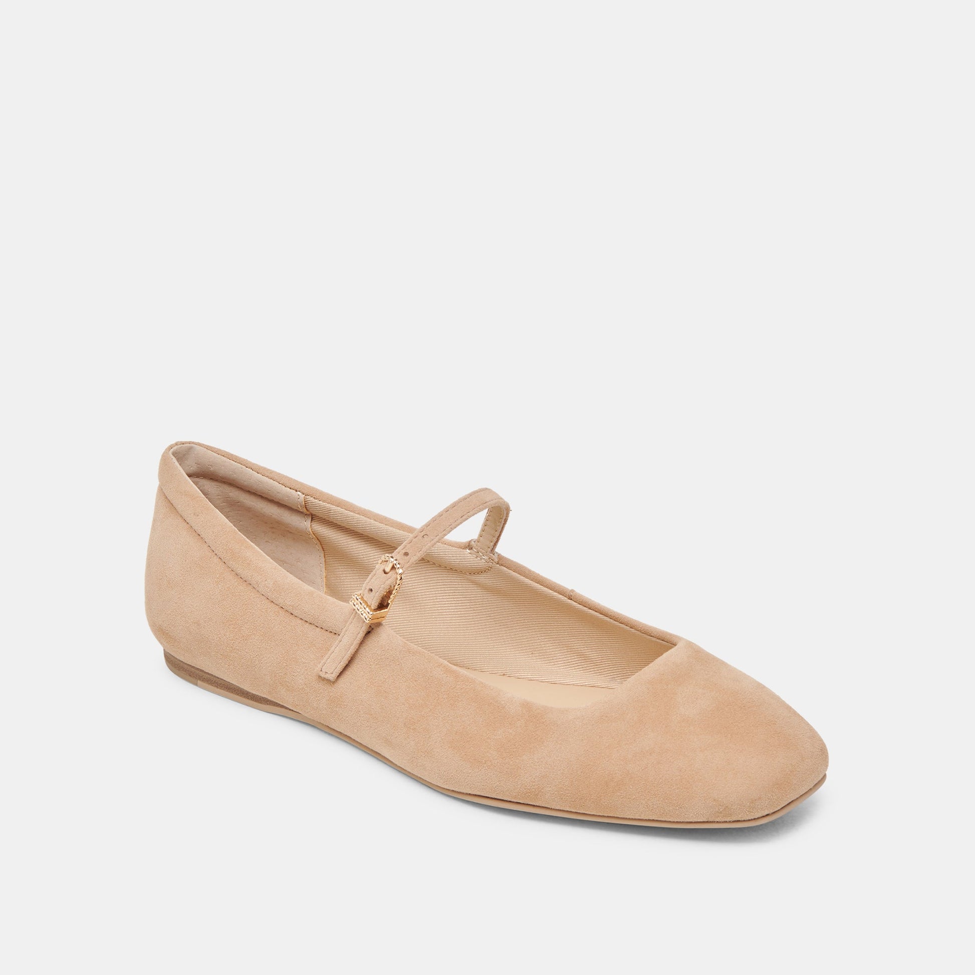 Reyes Bamboo Suede Ballet Flats Dolce Vita On sale