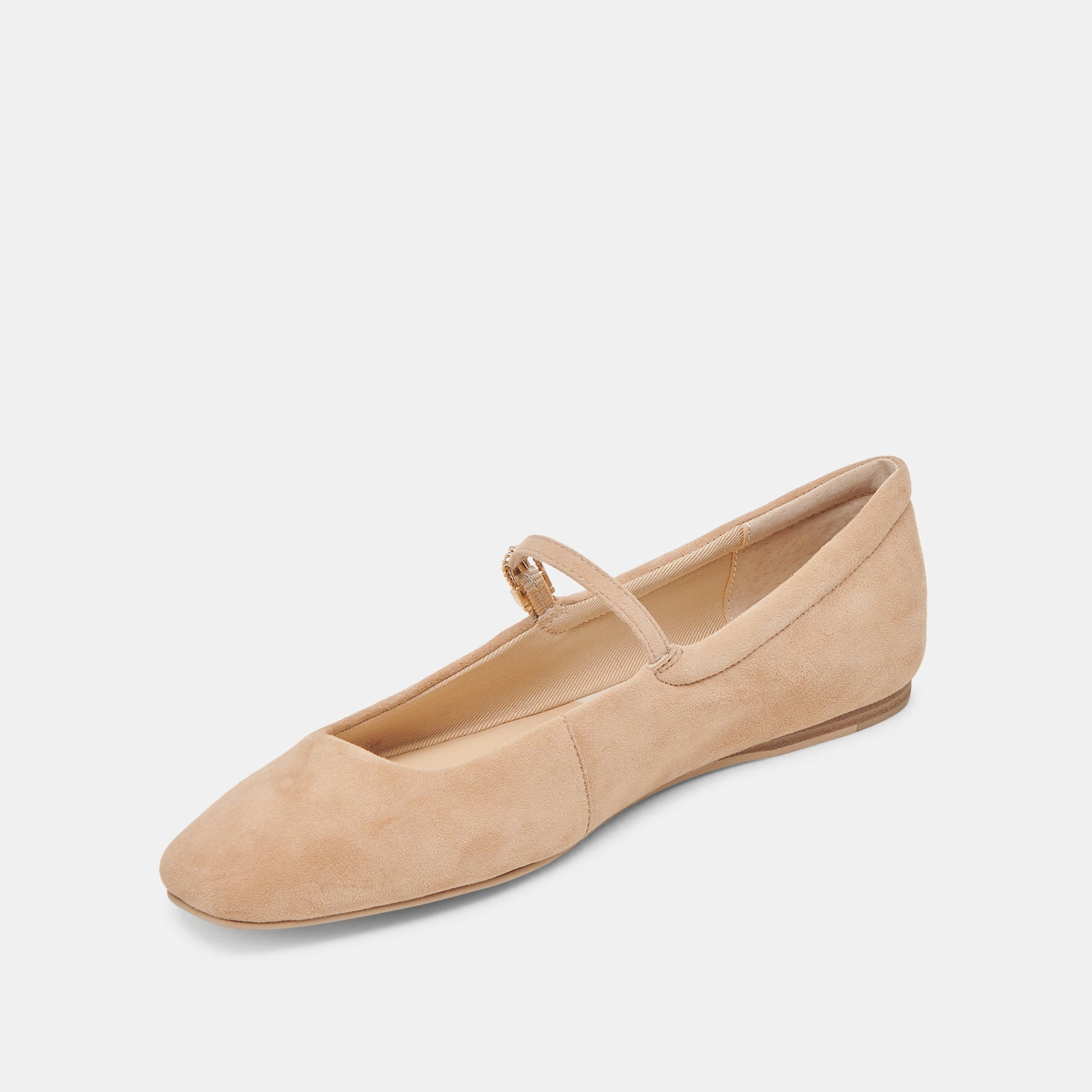 Reyes Bamboo Suede Ballet Flats Dolce Vita On sale