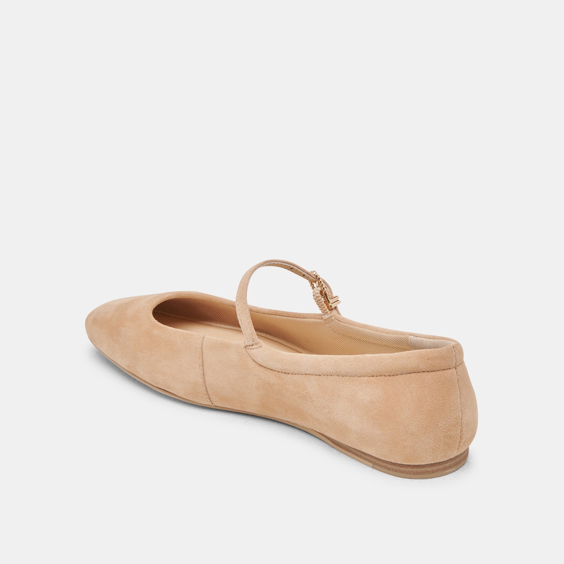 Reyes Bamboo Suede Ballet Flats Dolce Vita On sale