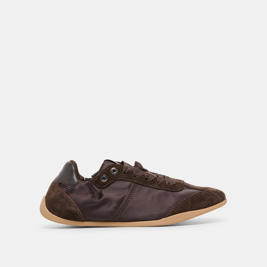 Dakoda Dk Brown Satin Sneakers Dolce Vita For sale