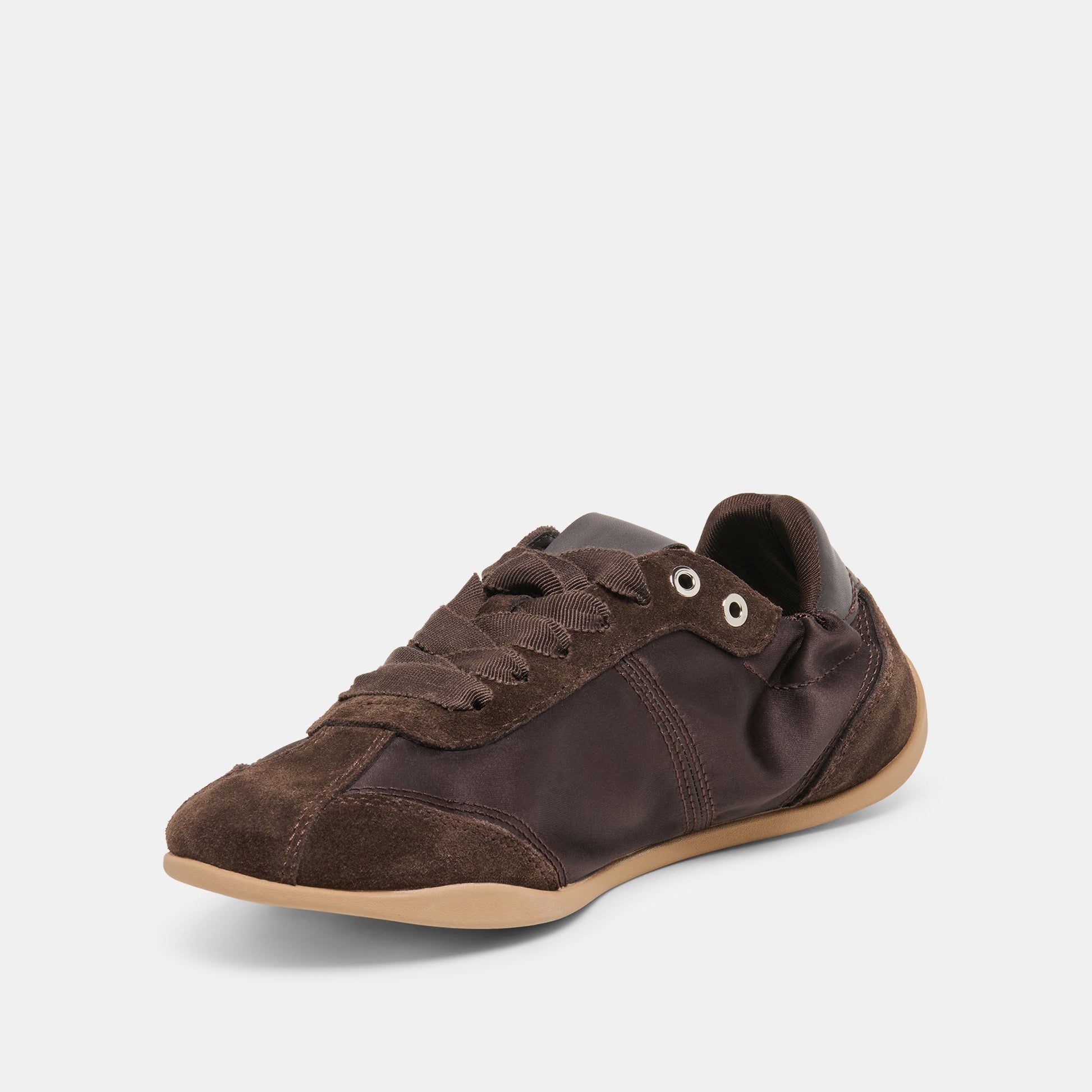 Dakoda Dk Brown Satin Sneakers Dolce Vita For sale