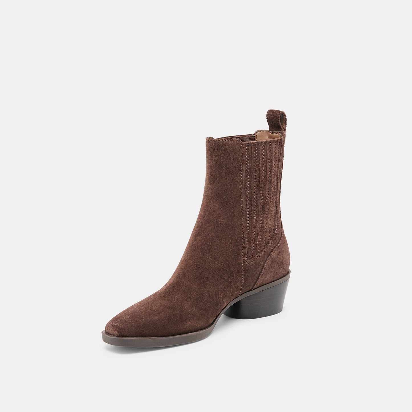 Faint H2O Waterproof Dk Brown Suede Booties Dolce Vita Outlet