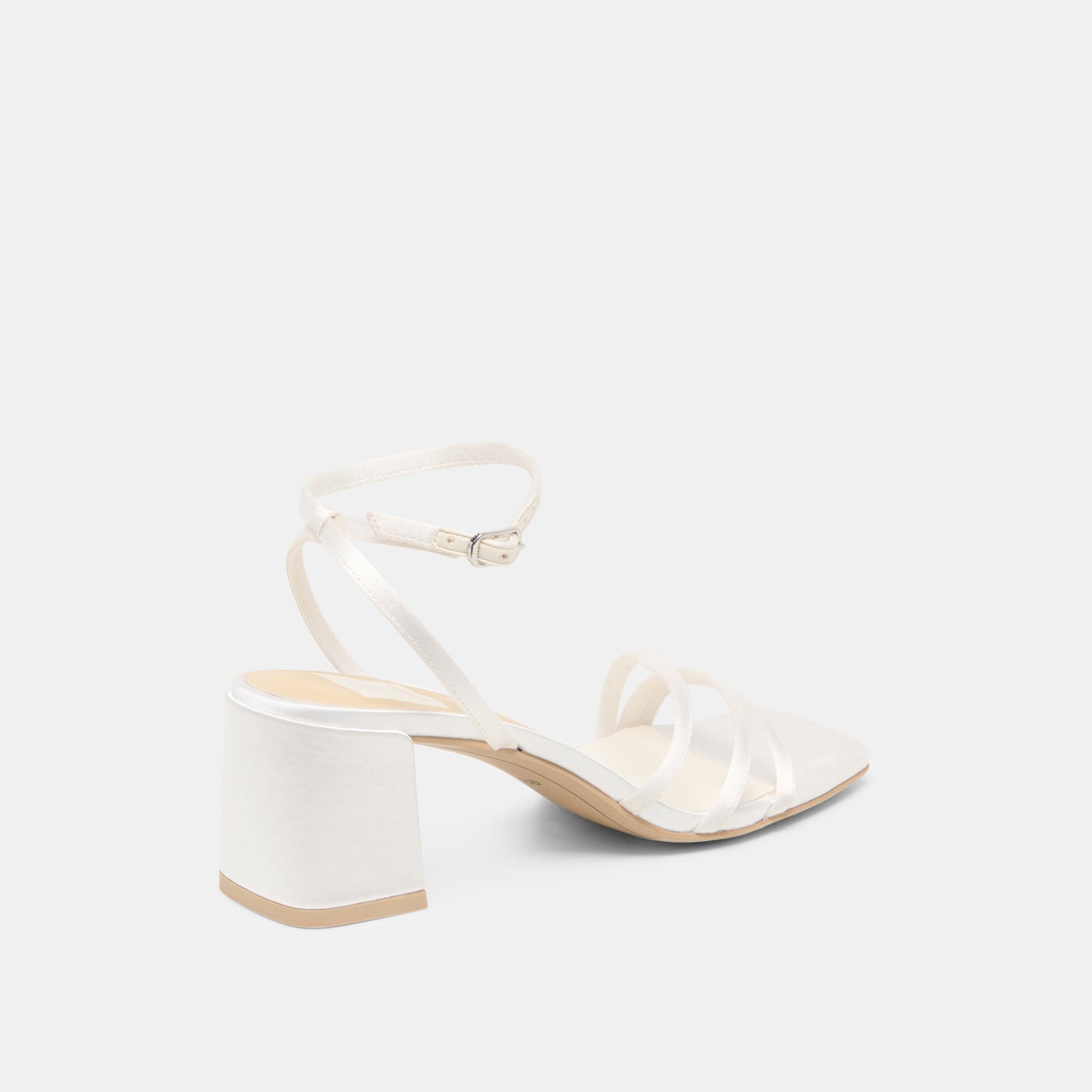 Ysabel True White Satin Heels Dolce Vita On sale