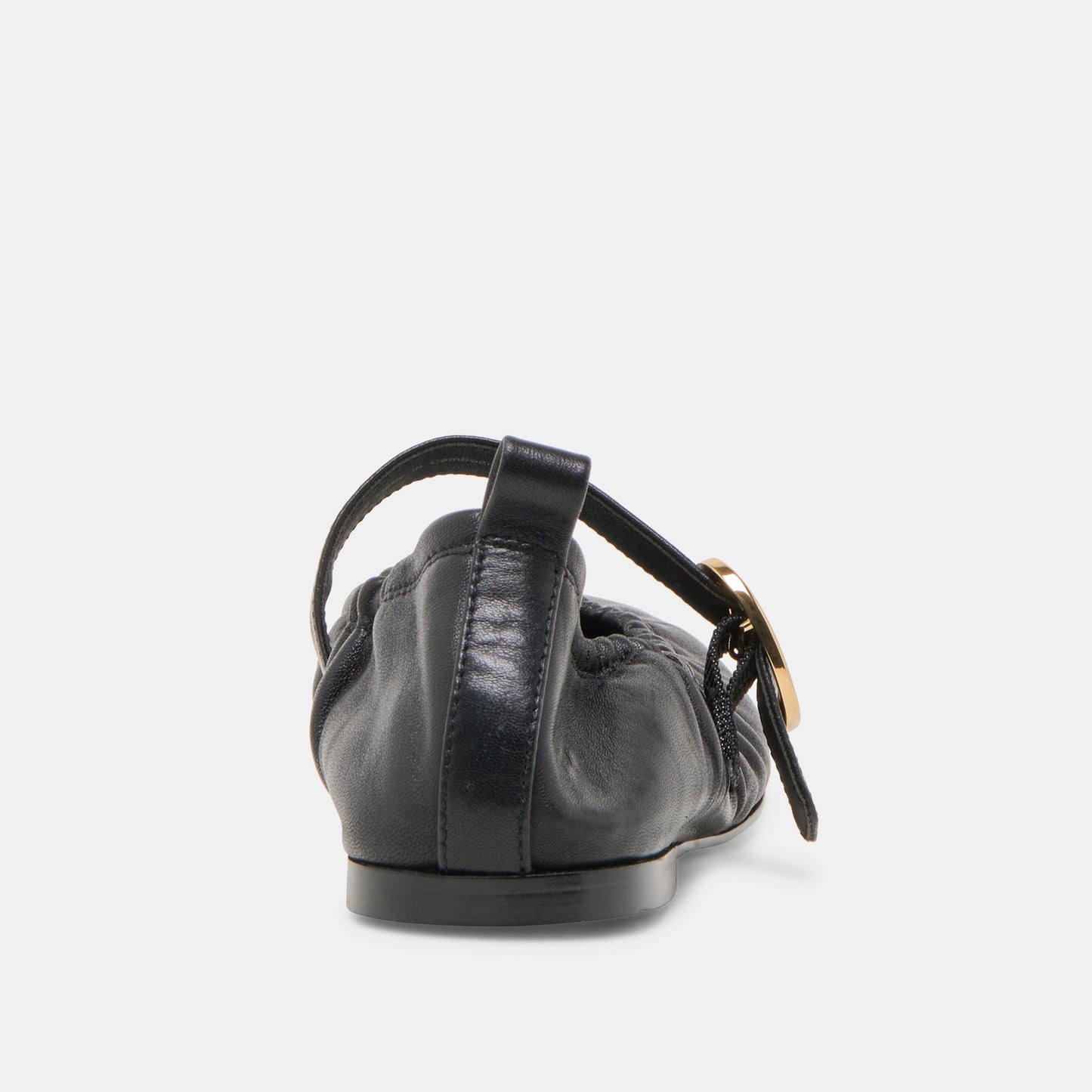 Caely Black Leather Ballet Flats Dolce Vita Discount