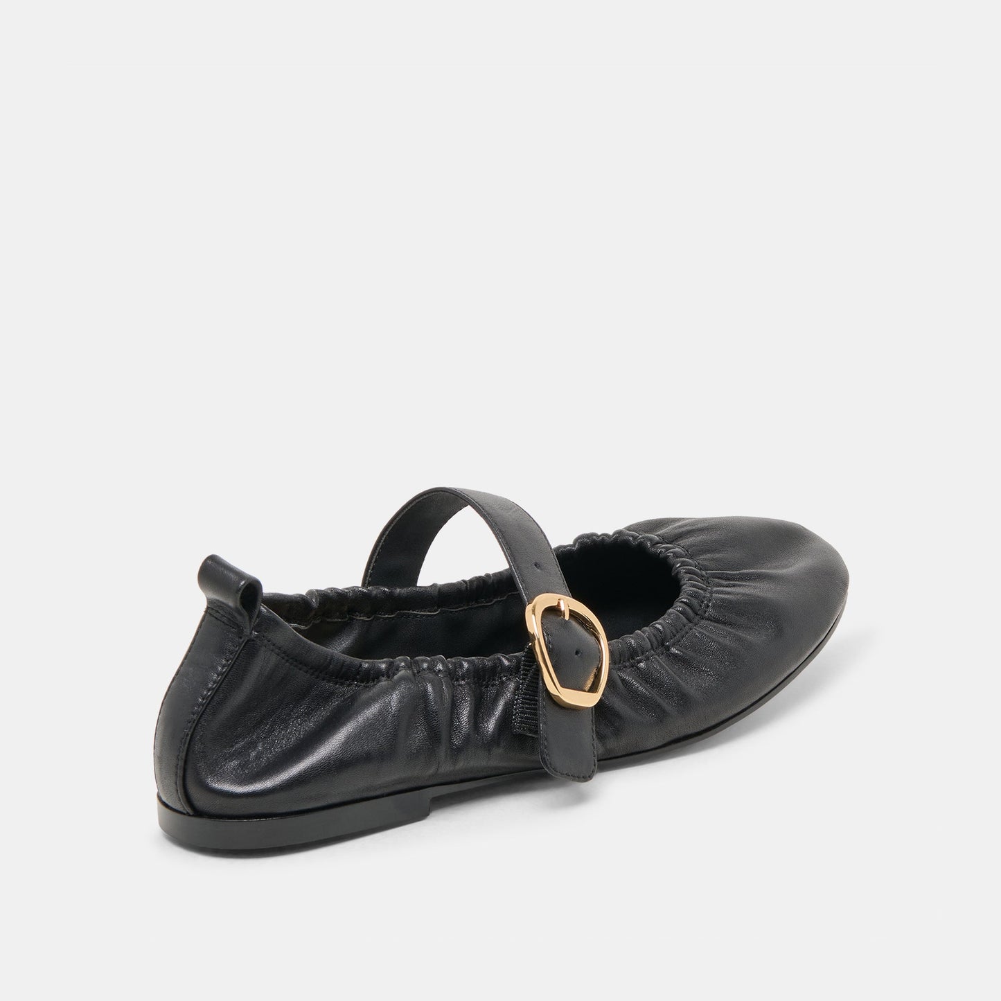 Caely Black Leather Ballet Flats Dolce Vita Discount