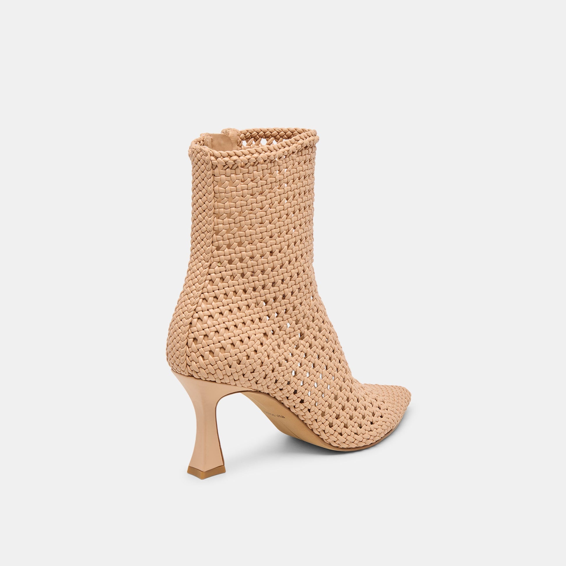 Embry Lt Tan Woven Stella Booties Dolce Vita For sale