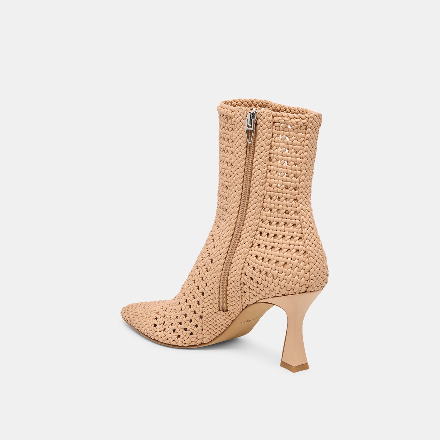 Embry Lt Tan Woven Stella Booties Dolce Vita For sale