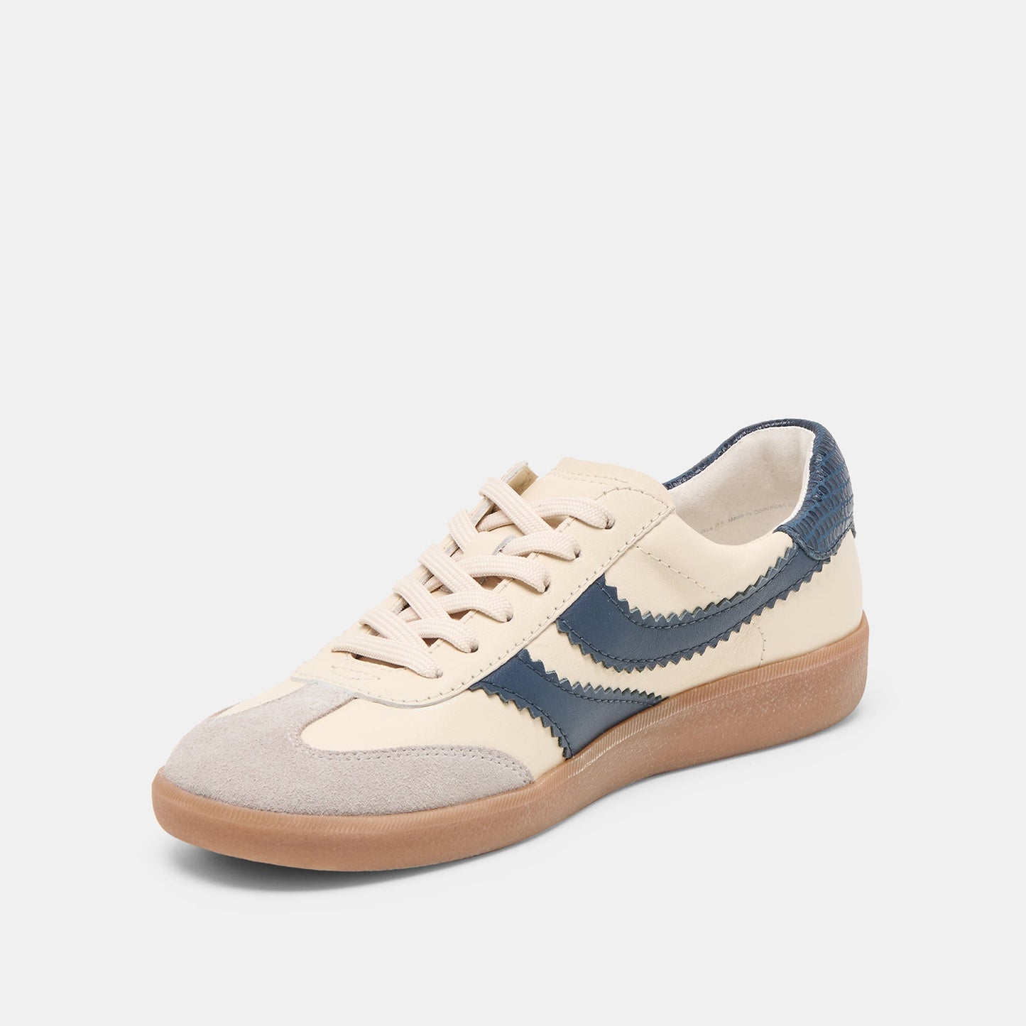 Merit White Navy Leather Sneakers Dolce Vita New