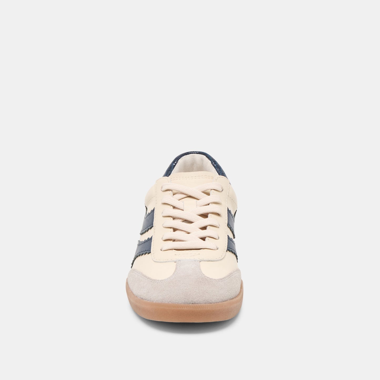 Merit White Navy Leather Sneakers Dolce Vita New