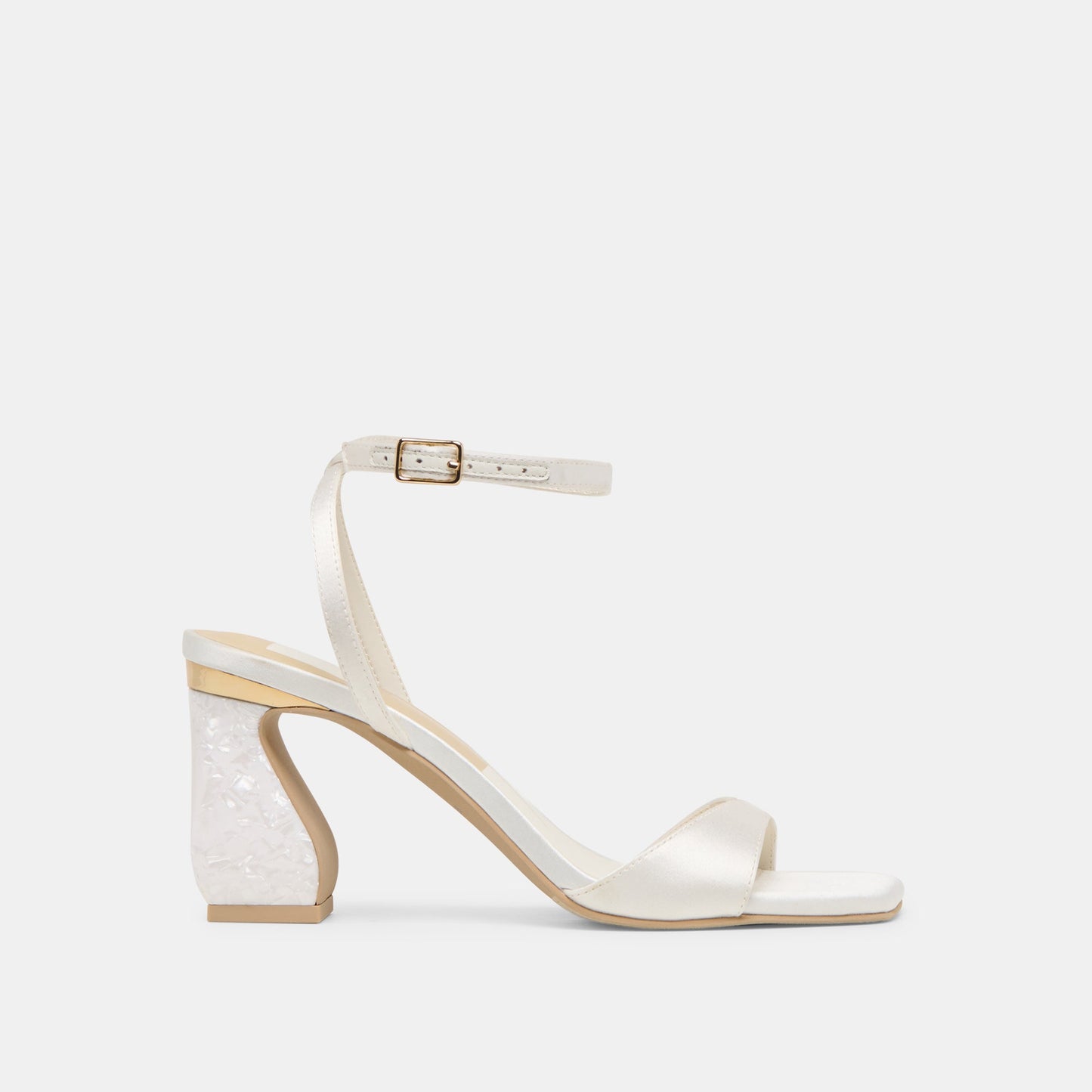 Tilda True White Satin Heels Dolce Vita Sale
