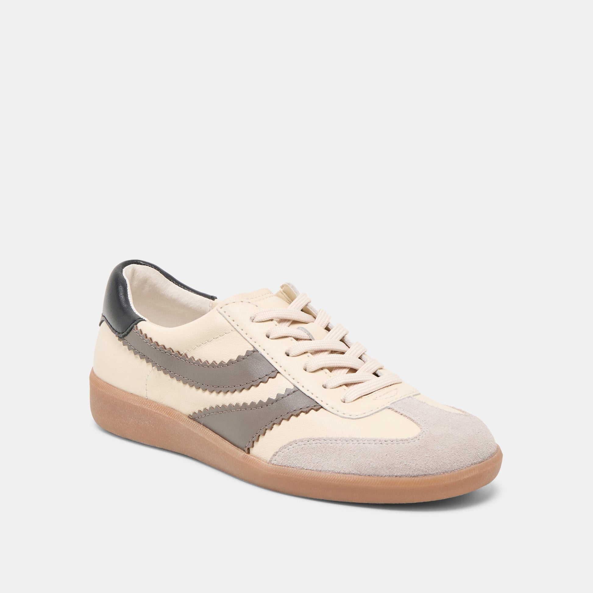 Merit White Grey Leather Sneakers Dolce Vita On sale