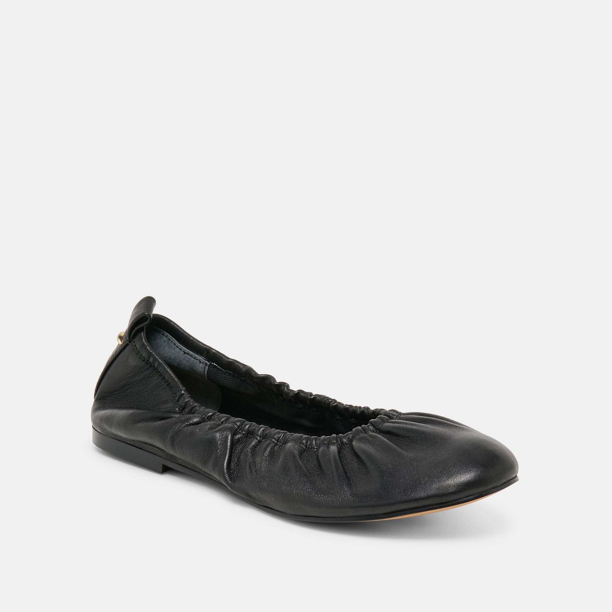 Conrad Black Leather Ballet Flats Dolce Vita For sale