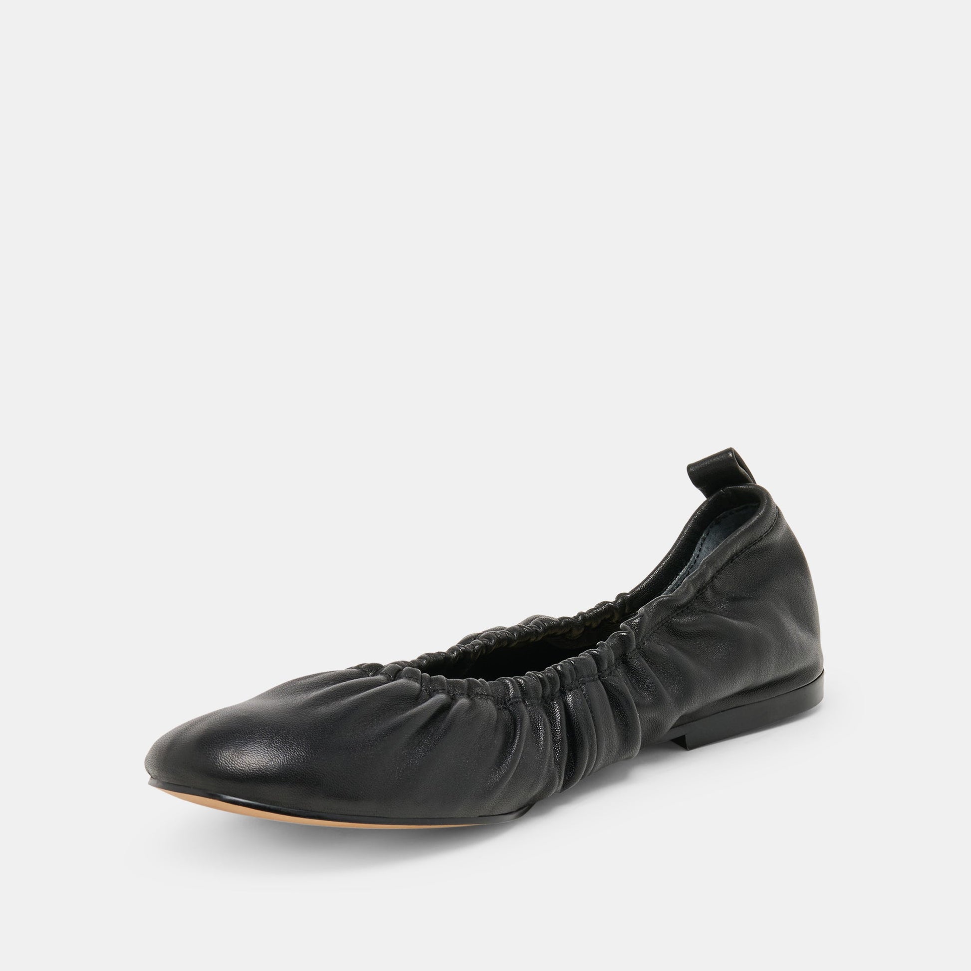 Conrad Black Leather Ballet Flats Dolce Vita For sale
