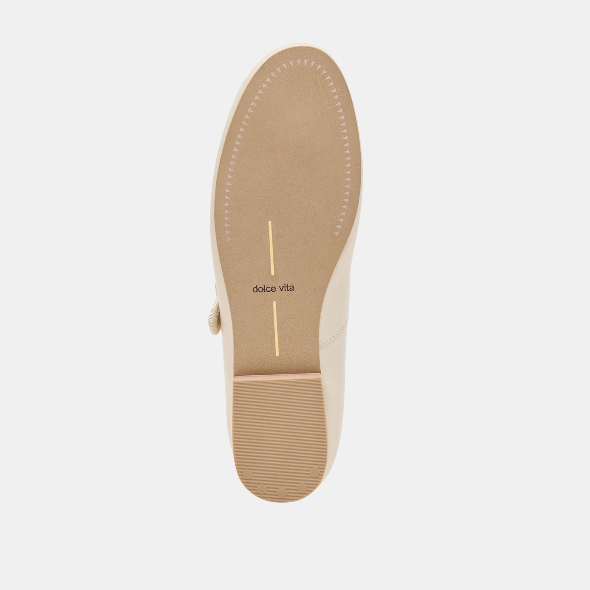 Relan Off White Leather Ballet Flats Dolce Vita us