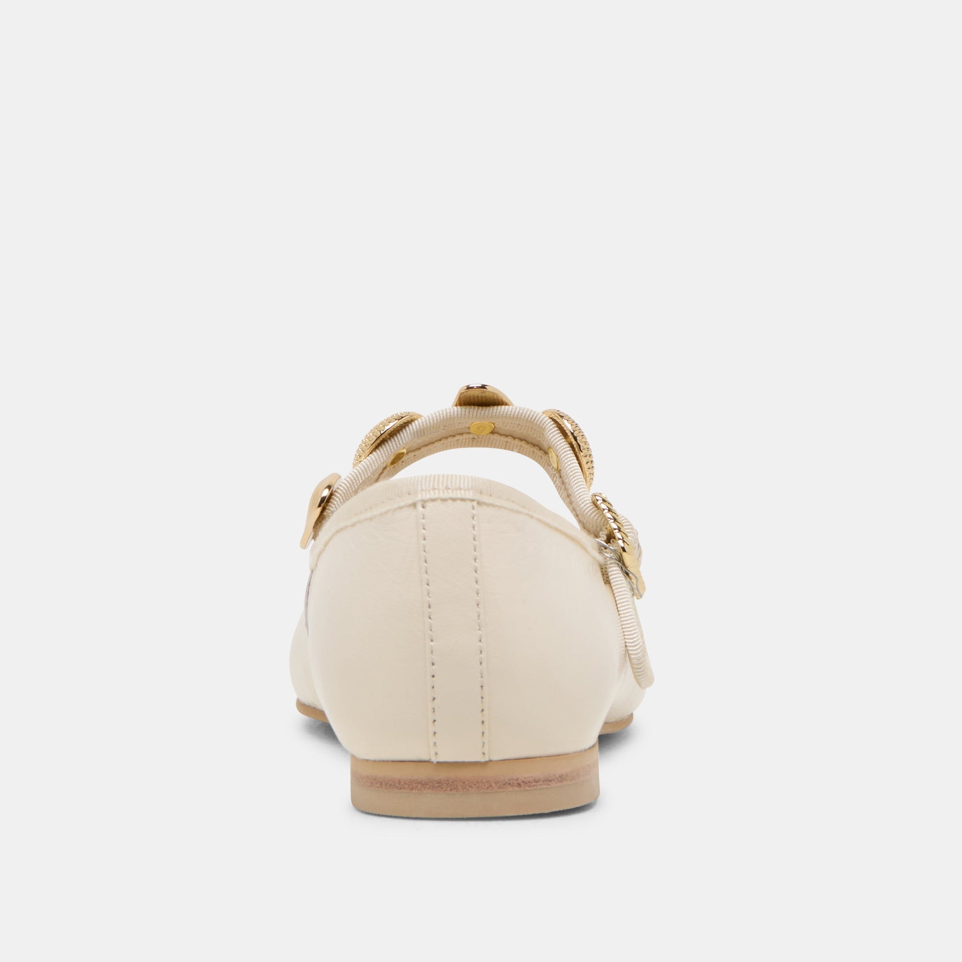 Relan Off White Leather Ballet Flats Dolce Vita us