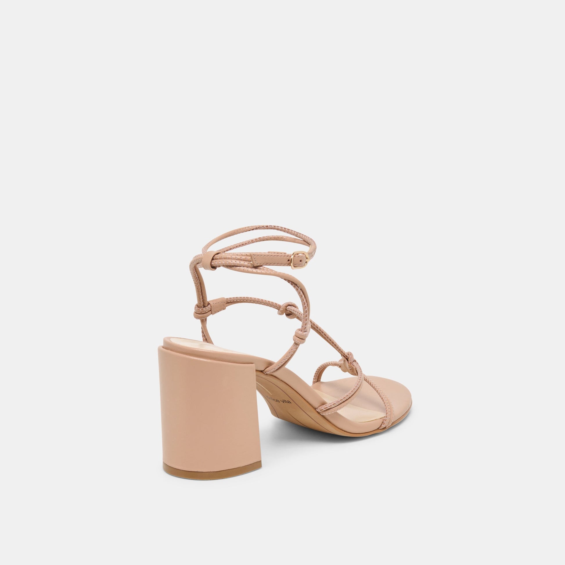 Fizzy Lt Tan Leather Heels Dolce Vita New