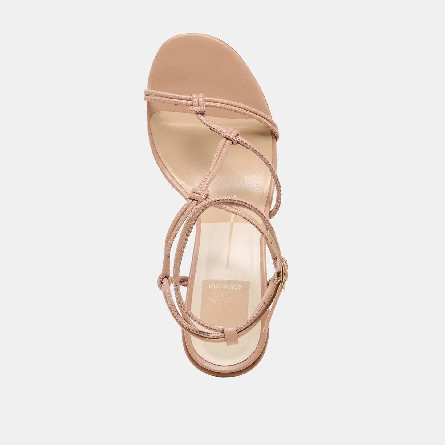 Fizzy Lt Tan Leather Heels Dolce Vita New