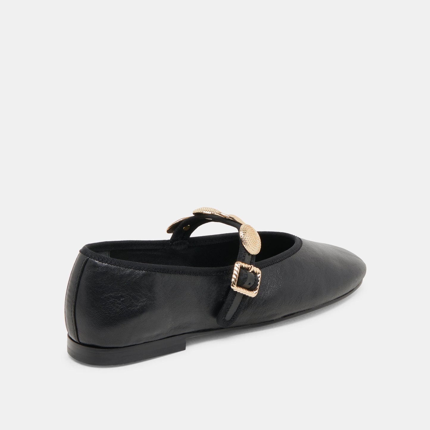 Relan Black Leather Ballet Flats Dolce Vita Discount