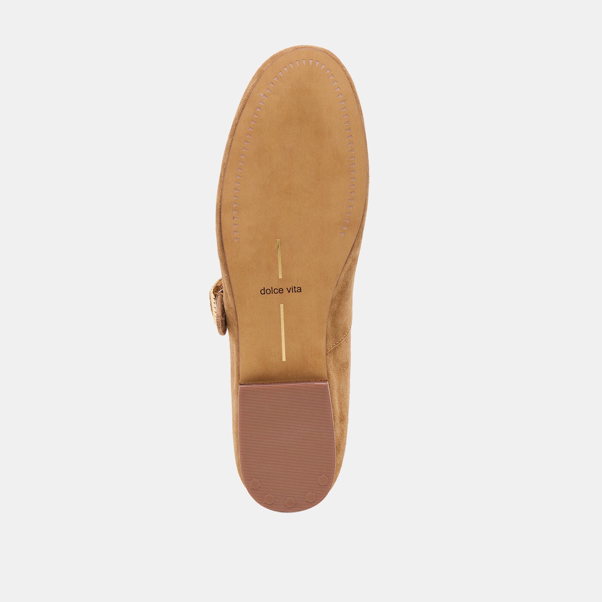 Relan Lt Brown Suede Ballet Flats Dolce Vita For sale