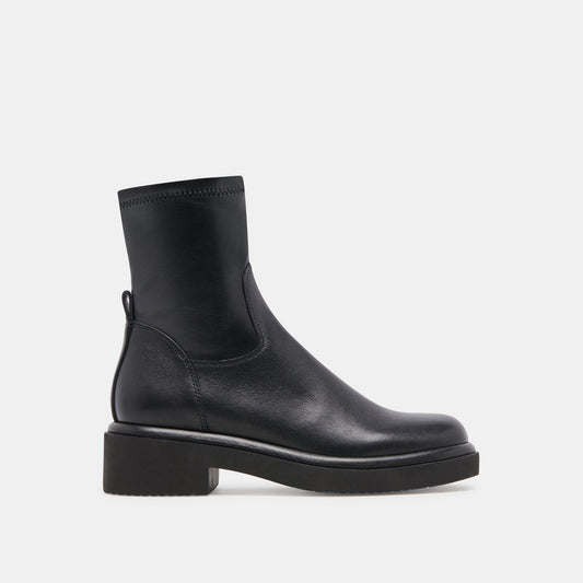 Simaya H2O Waterproof Black Leather Boots Dolce Vita us