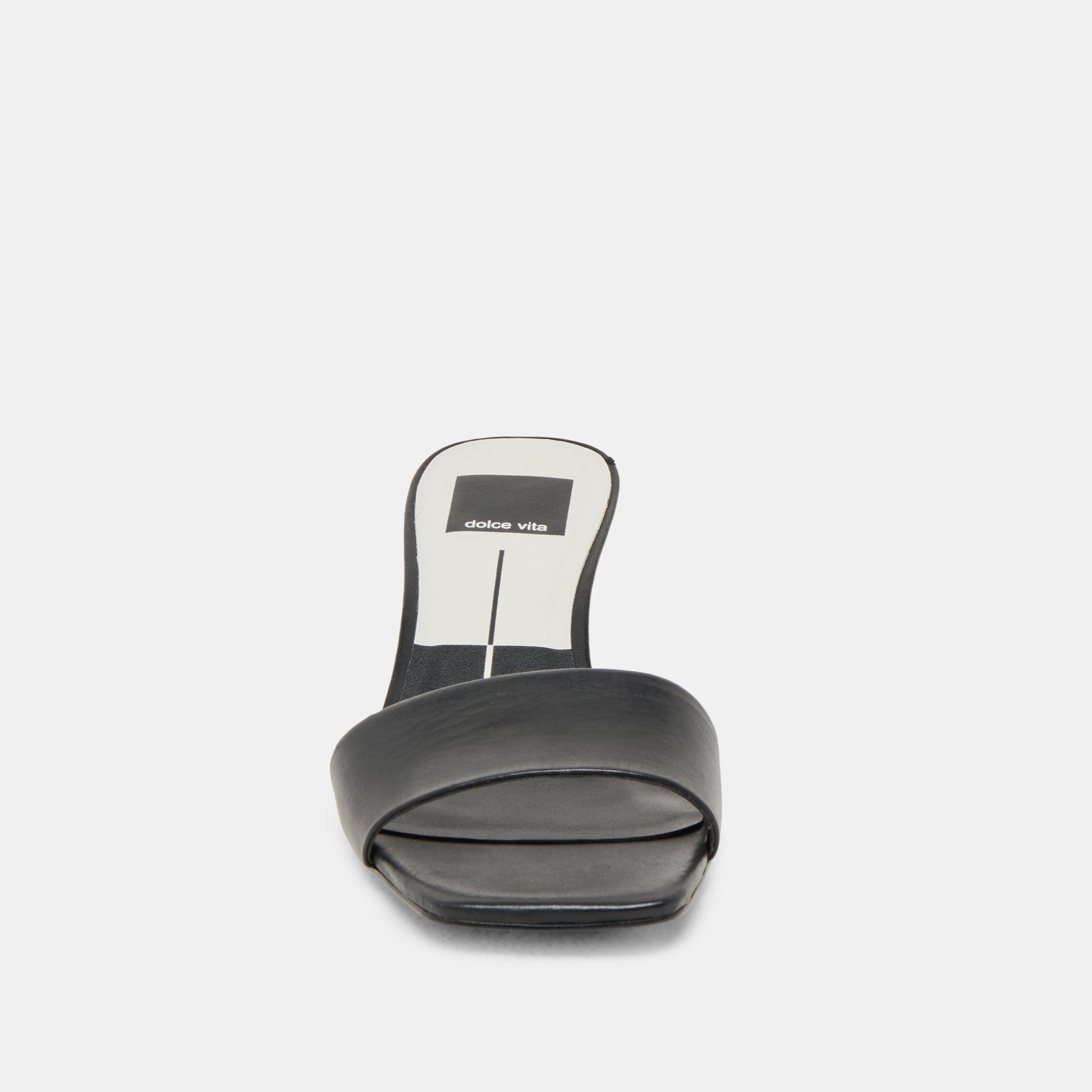 Rexa Black Leather Heels Dolce Vita Outlet