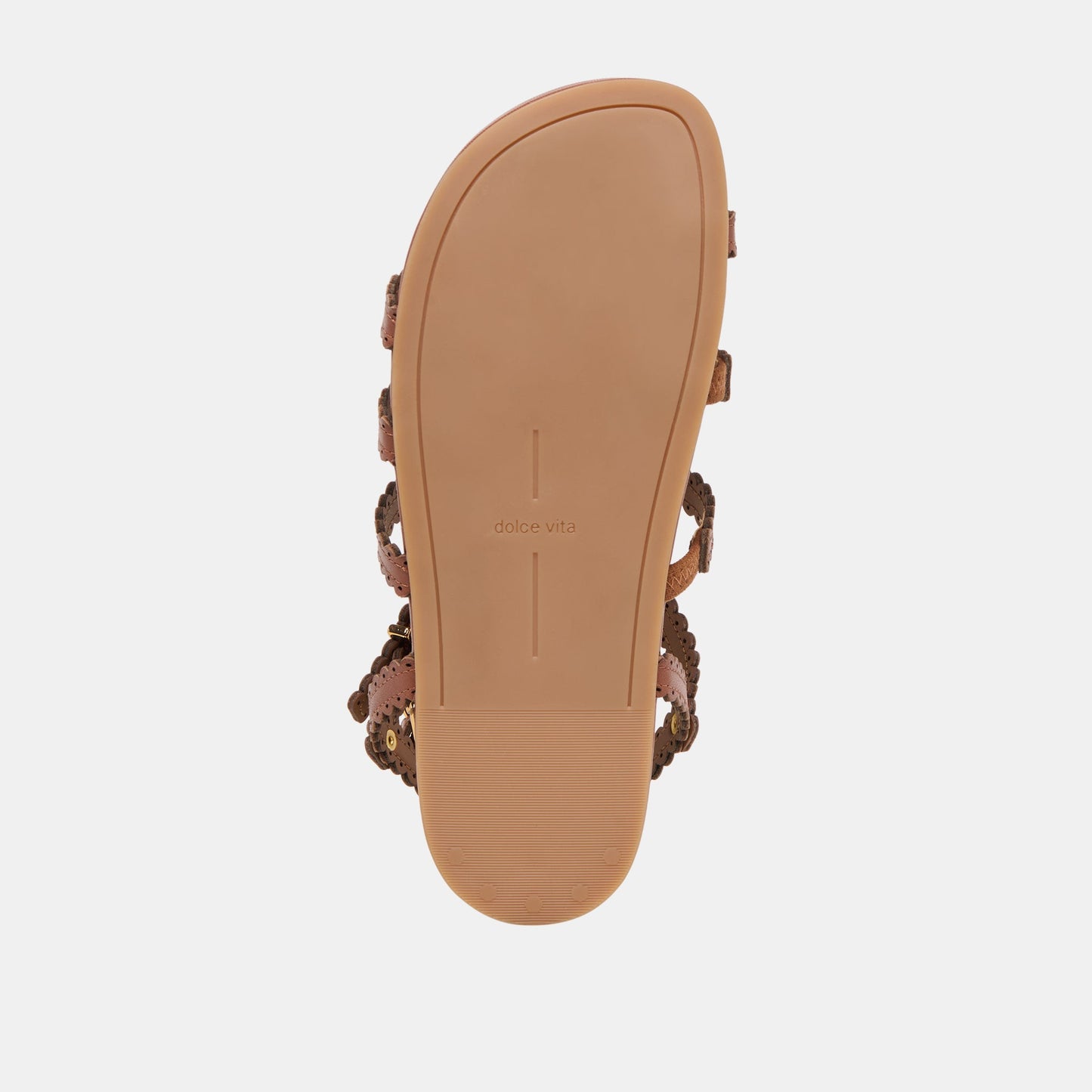 Susana Cognac Leather Sandals Dolce Vita On sale
