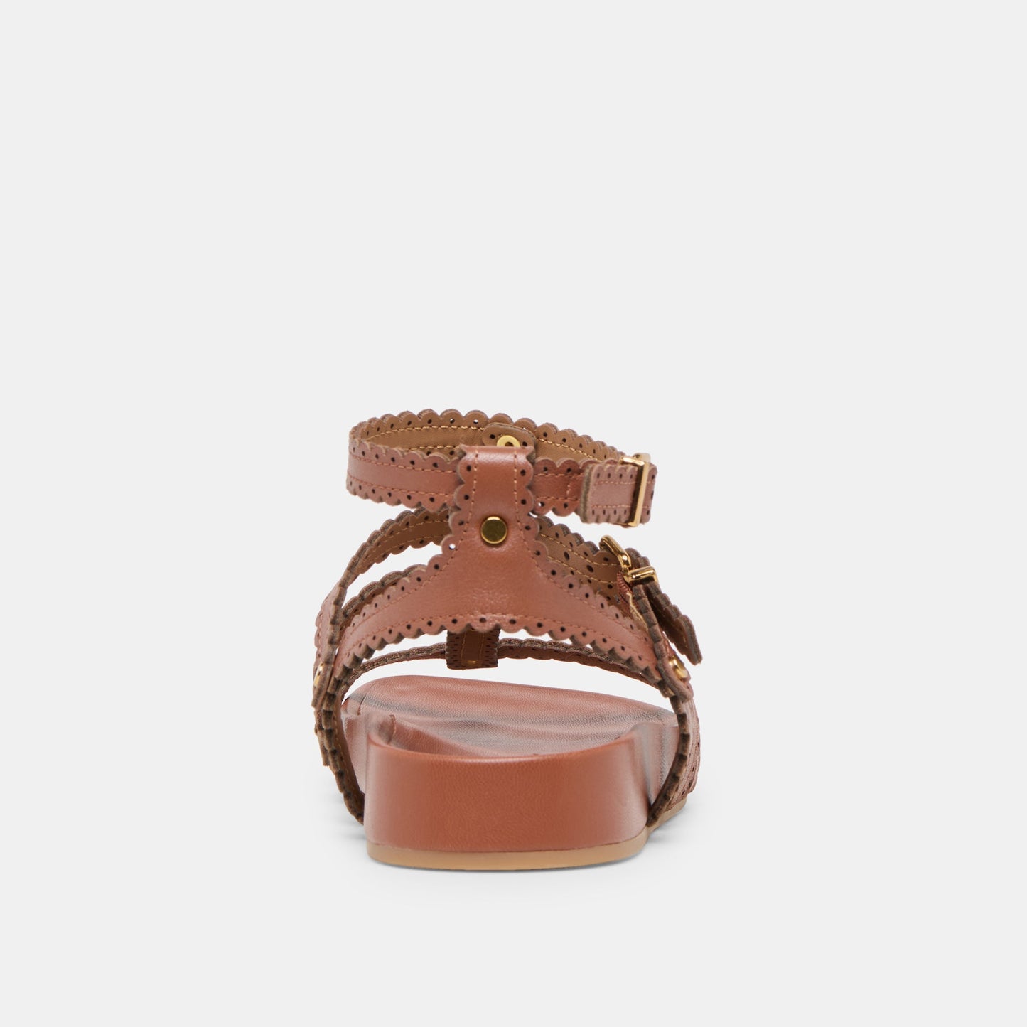 Susana Cognac Leather Sandals Dolce Vita On sale