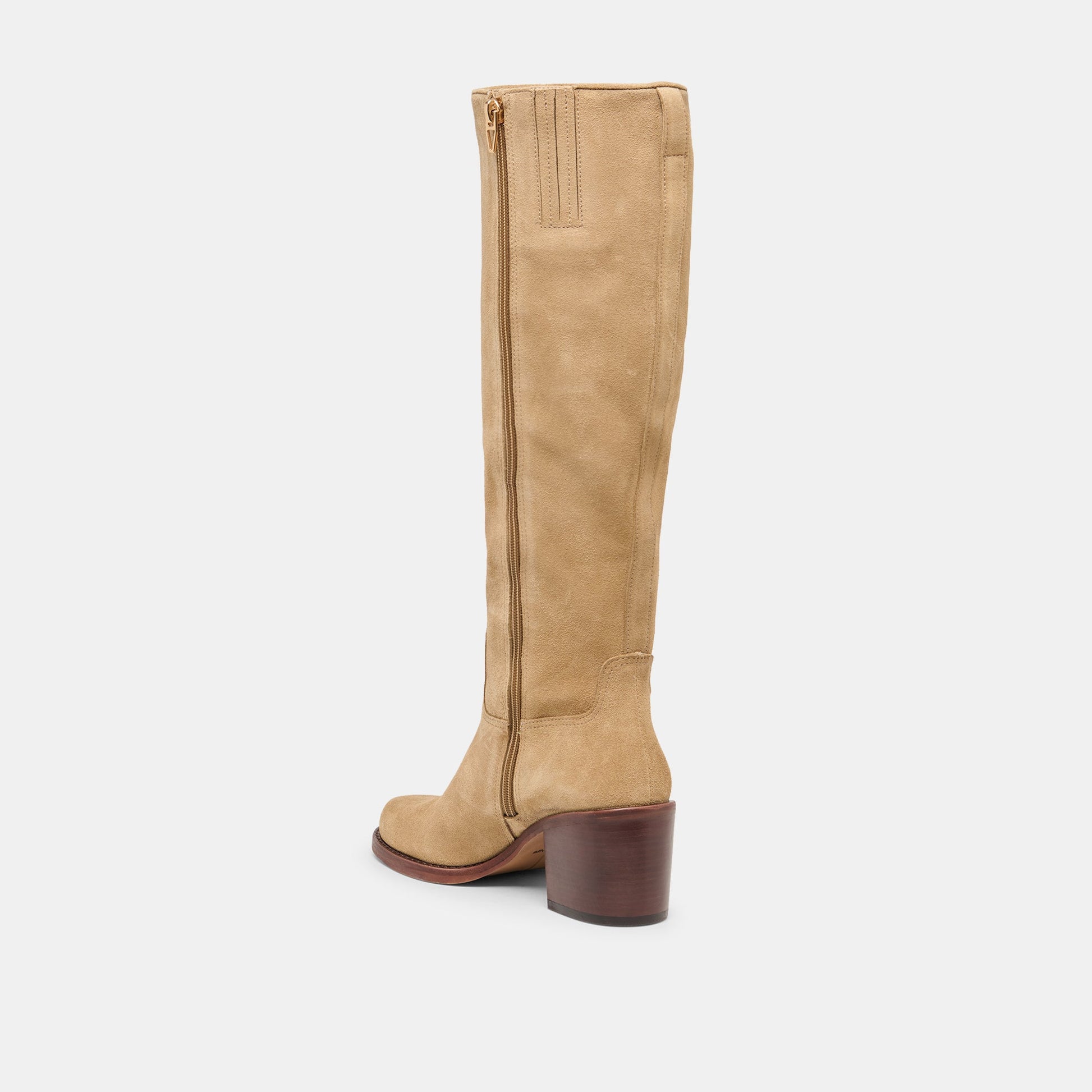 Lucyle Dk Taupe Suede Boots Dolce Vita For sale