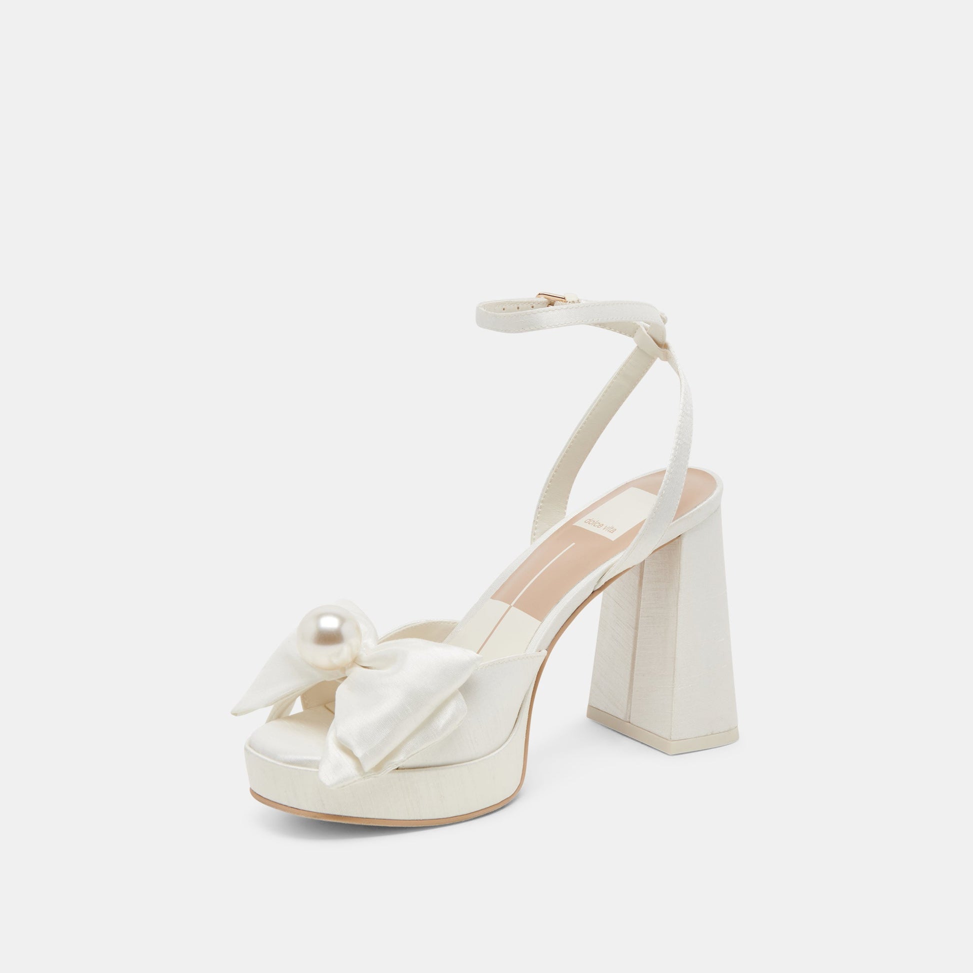 PATTON HEELS IVORY SATIN
 – Dolce Vita Dolce Vita us