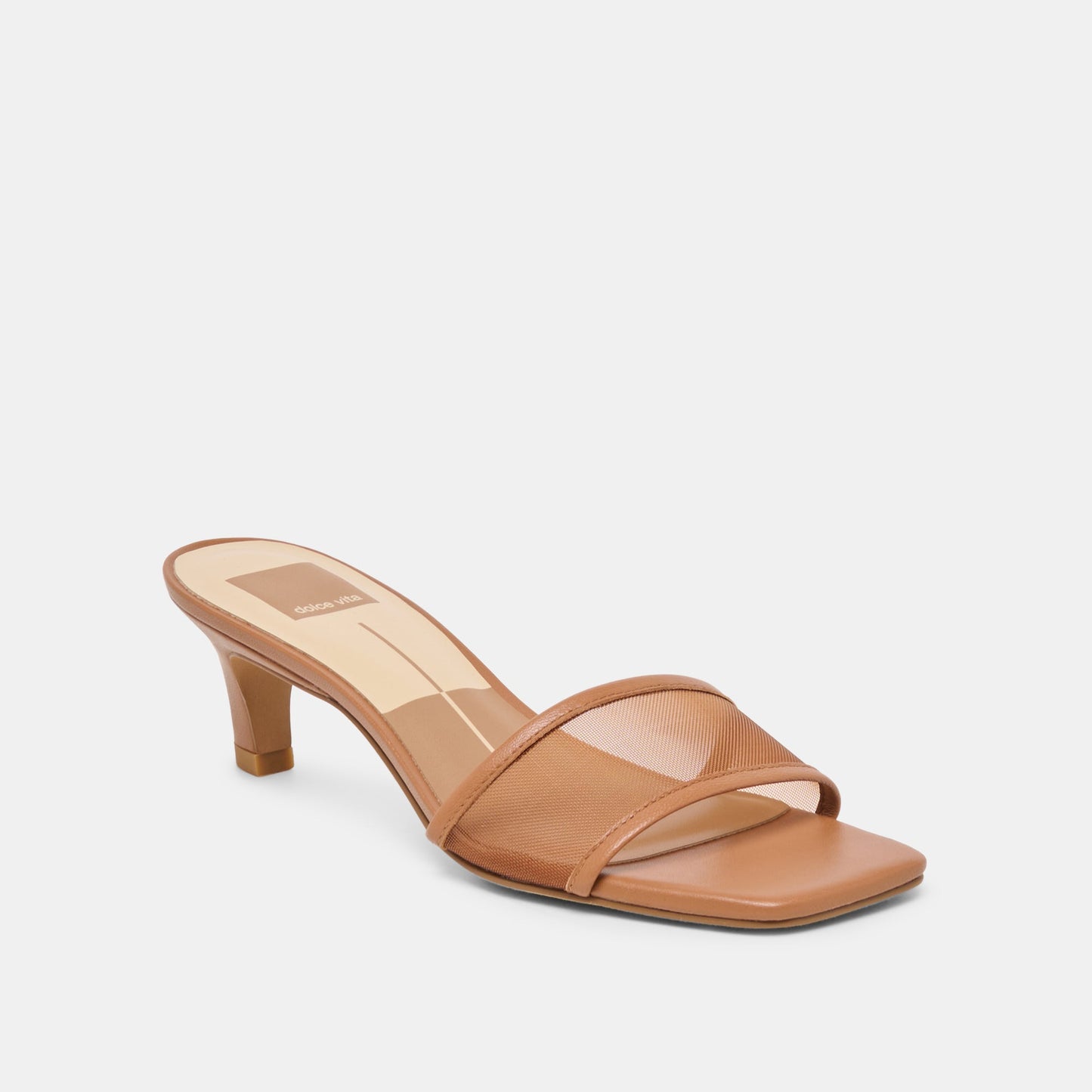 Rexa Mesh Caramel Mesh Heels Dolce Vita Sale