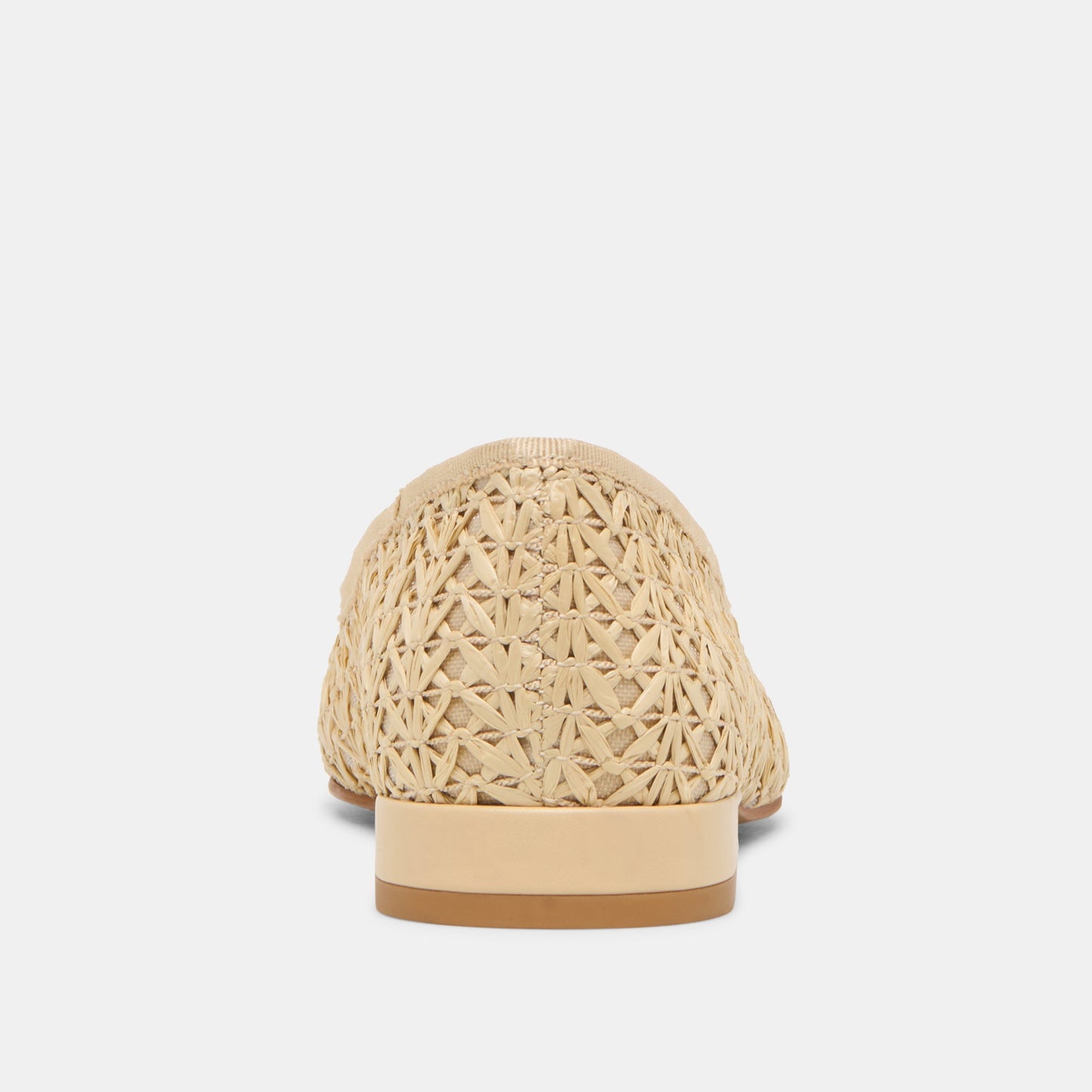 Ulicia Lt Natural Cross Hatch Raffia Ballet Flats Dolce Vita Outlet