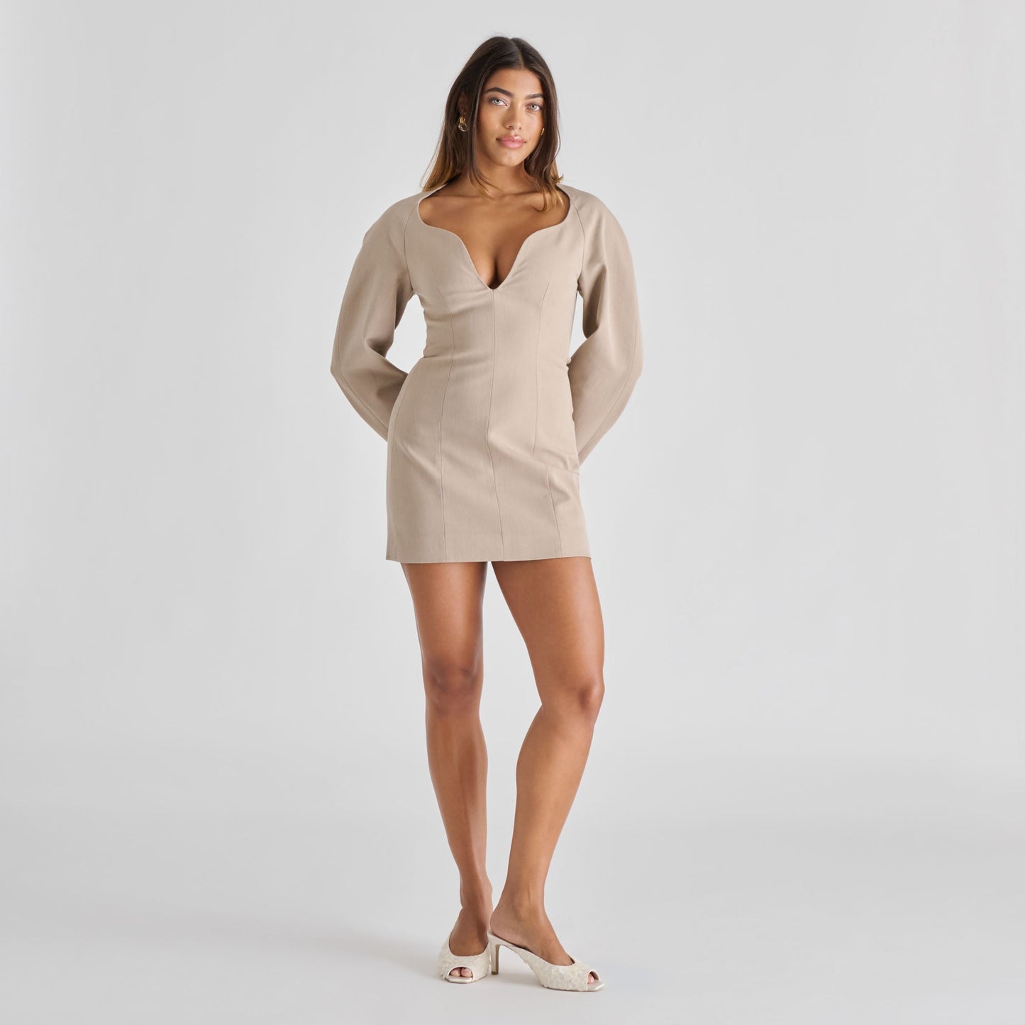 Samary Confetti Off White Satin Heels Dolce Vita New