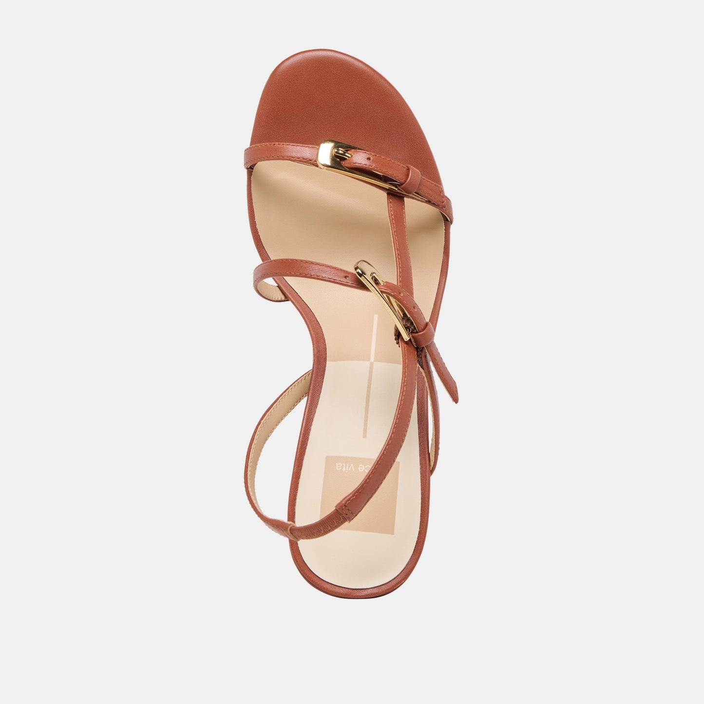 Faye Cognac Leather Heels Dolce Vita Discount
