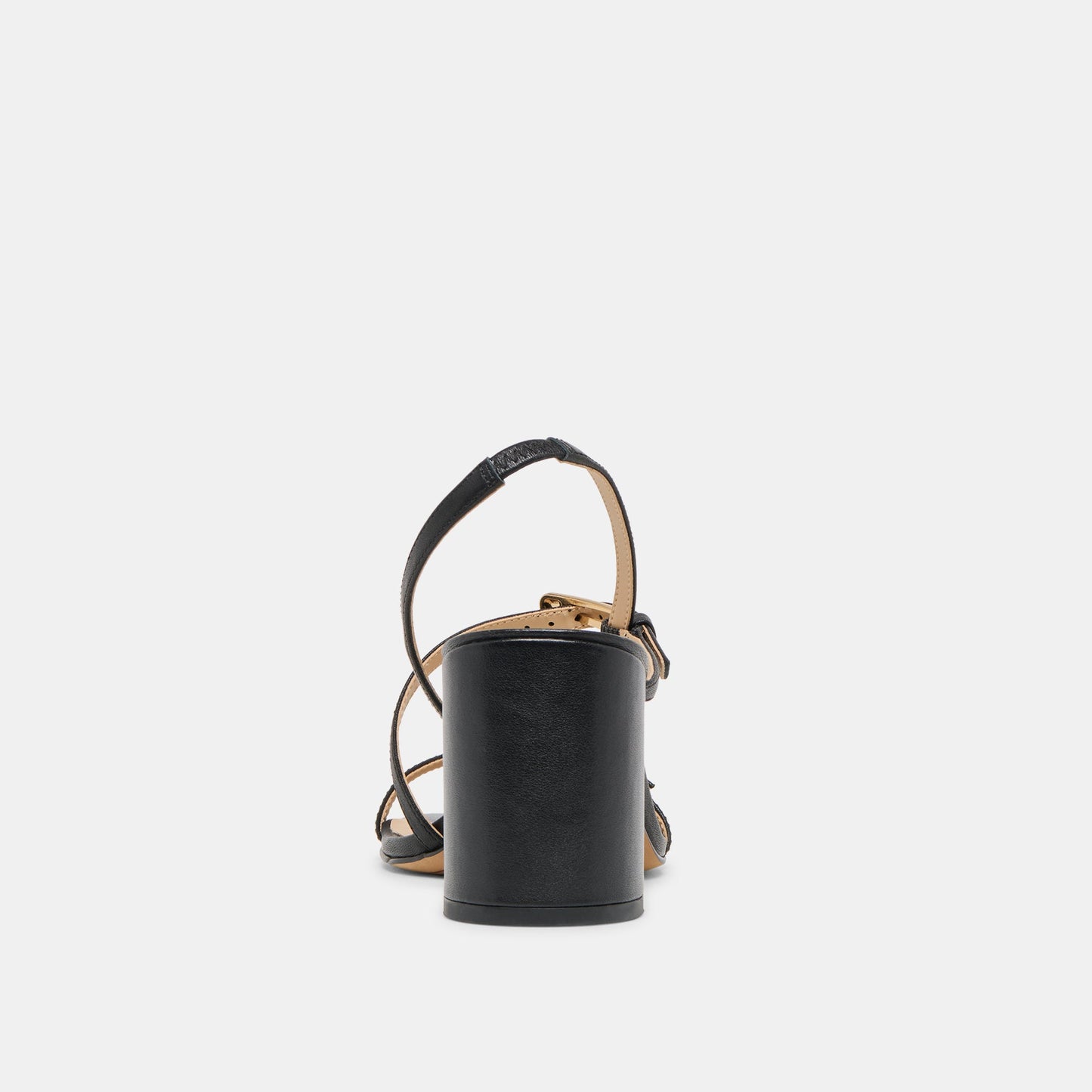 Faye Black Leather Heels Dolce Vita Outlet