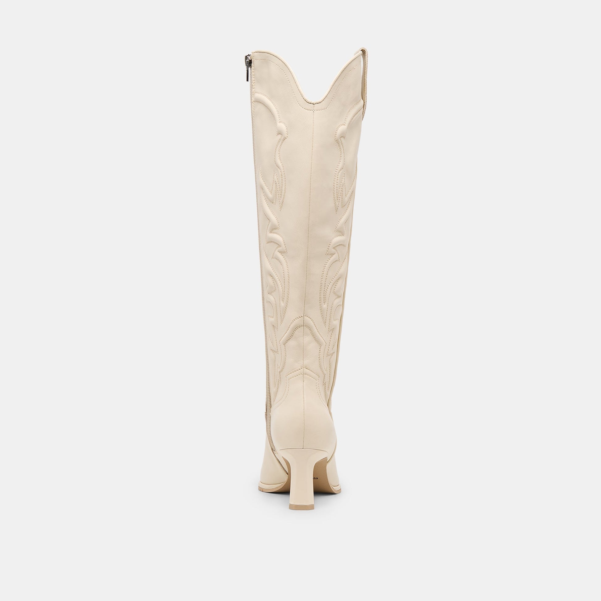 Alisa Creme Leather Boots Dolce Vita us