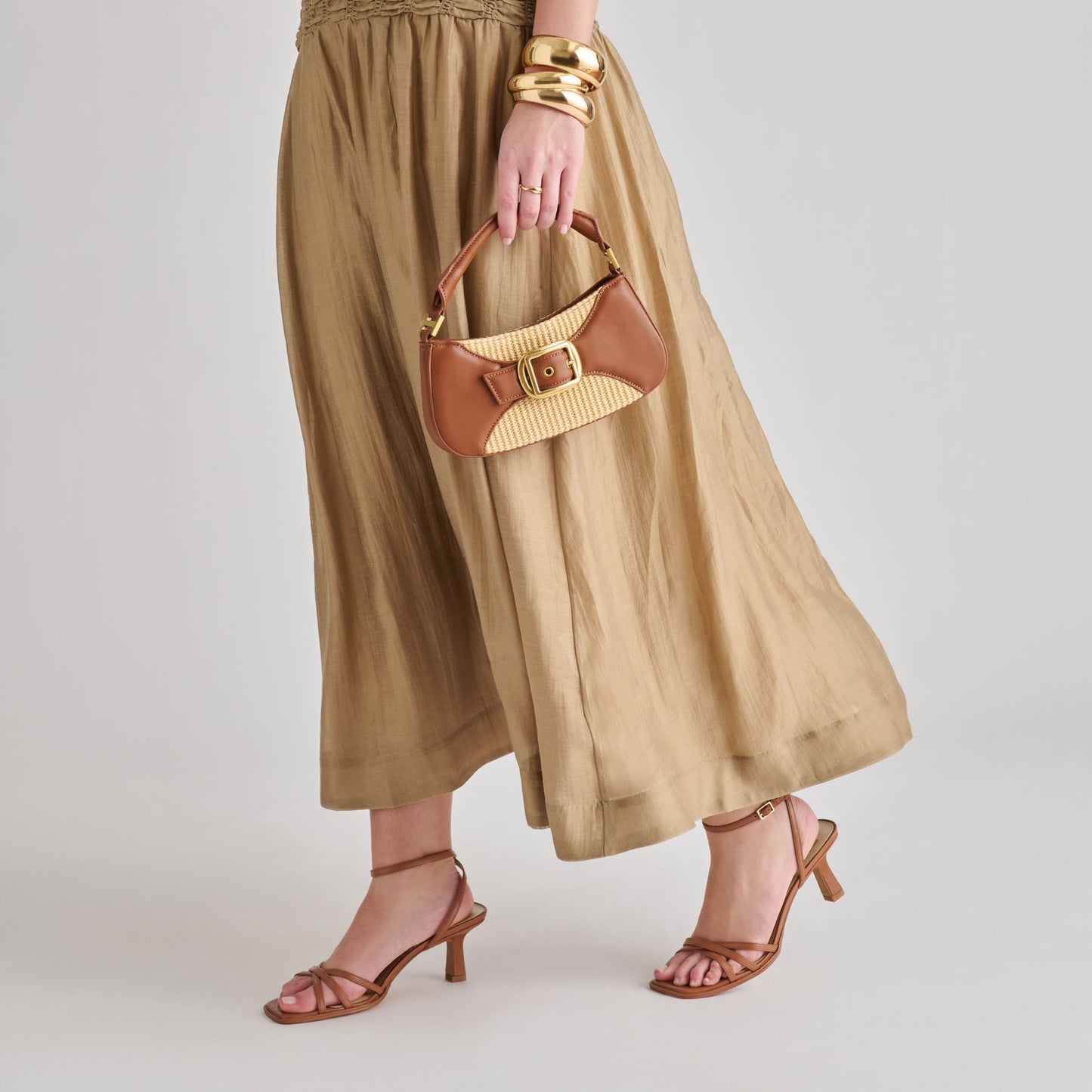 Manji Saddle Leather Heels Dolce Vita New