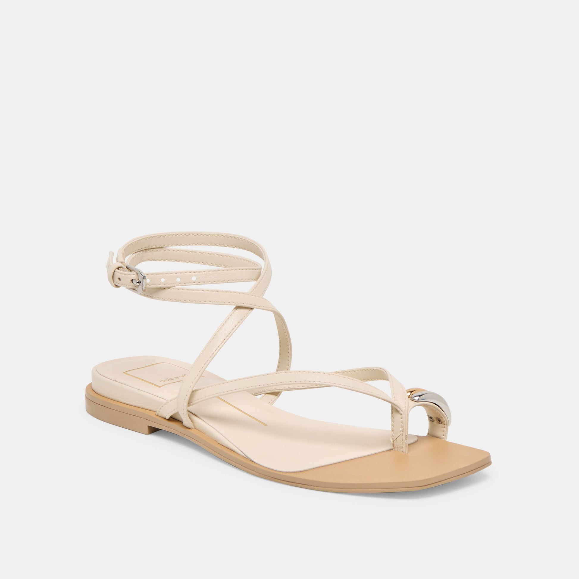 Tyrice Bone Leather Sandals Dolce Vita Outlet