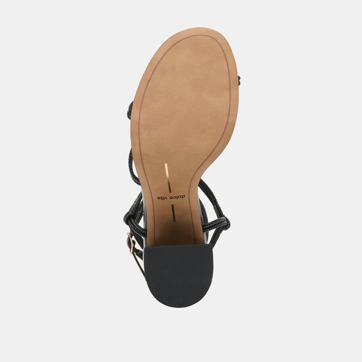 Fizzy Black Leather Heels Dolce Vita New