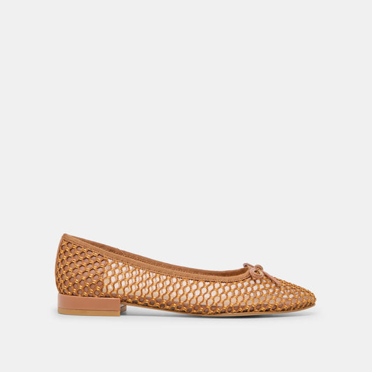 Ulicia Coral Woven Mesh Ballet Flats Dolce Vita Discount