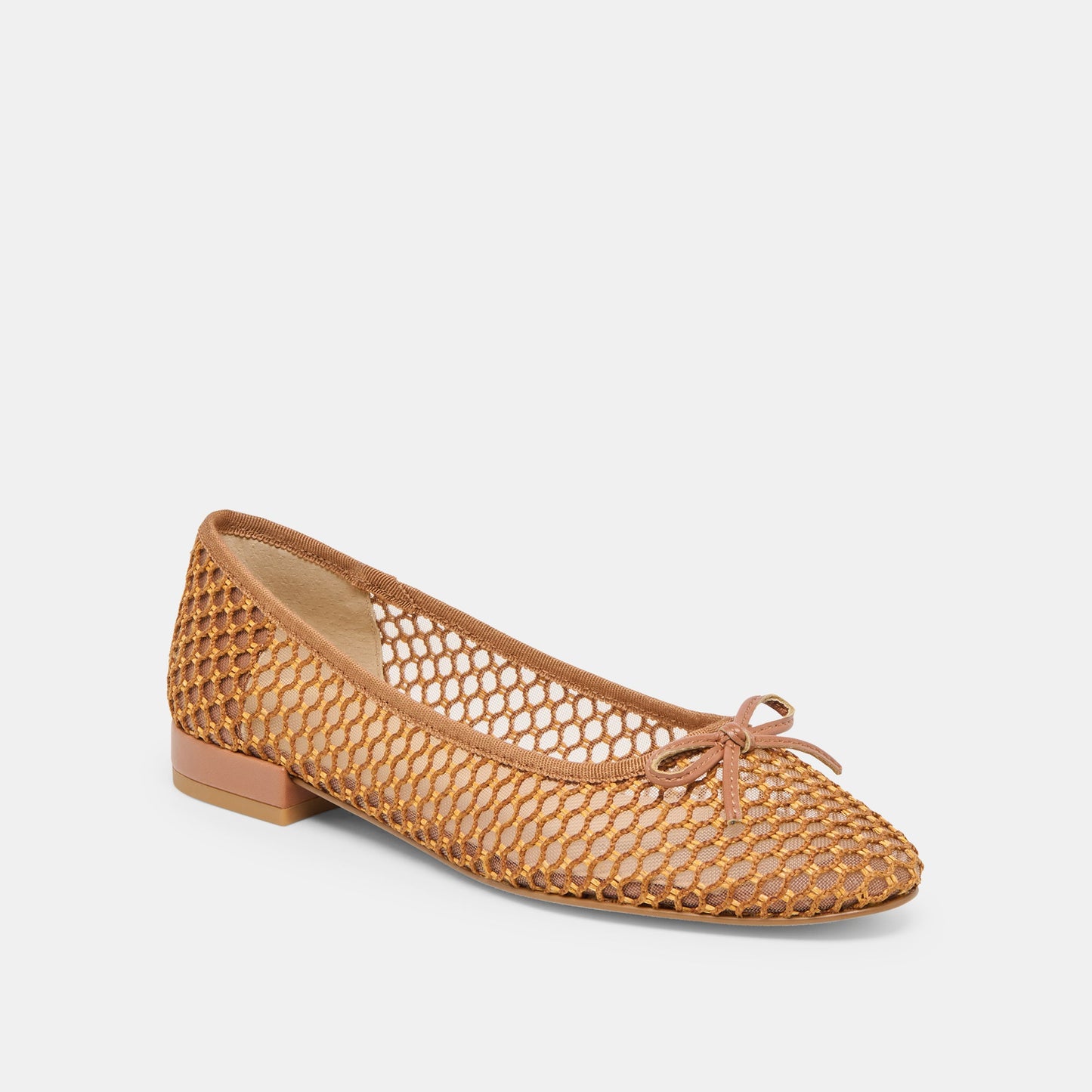 Ulicia Coral Woven Mesh Ballet Flats Dolce Vita Discount