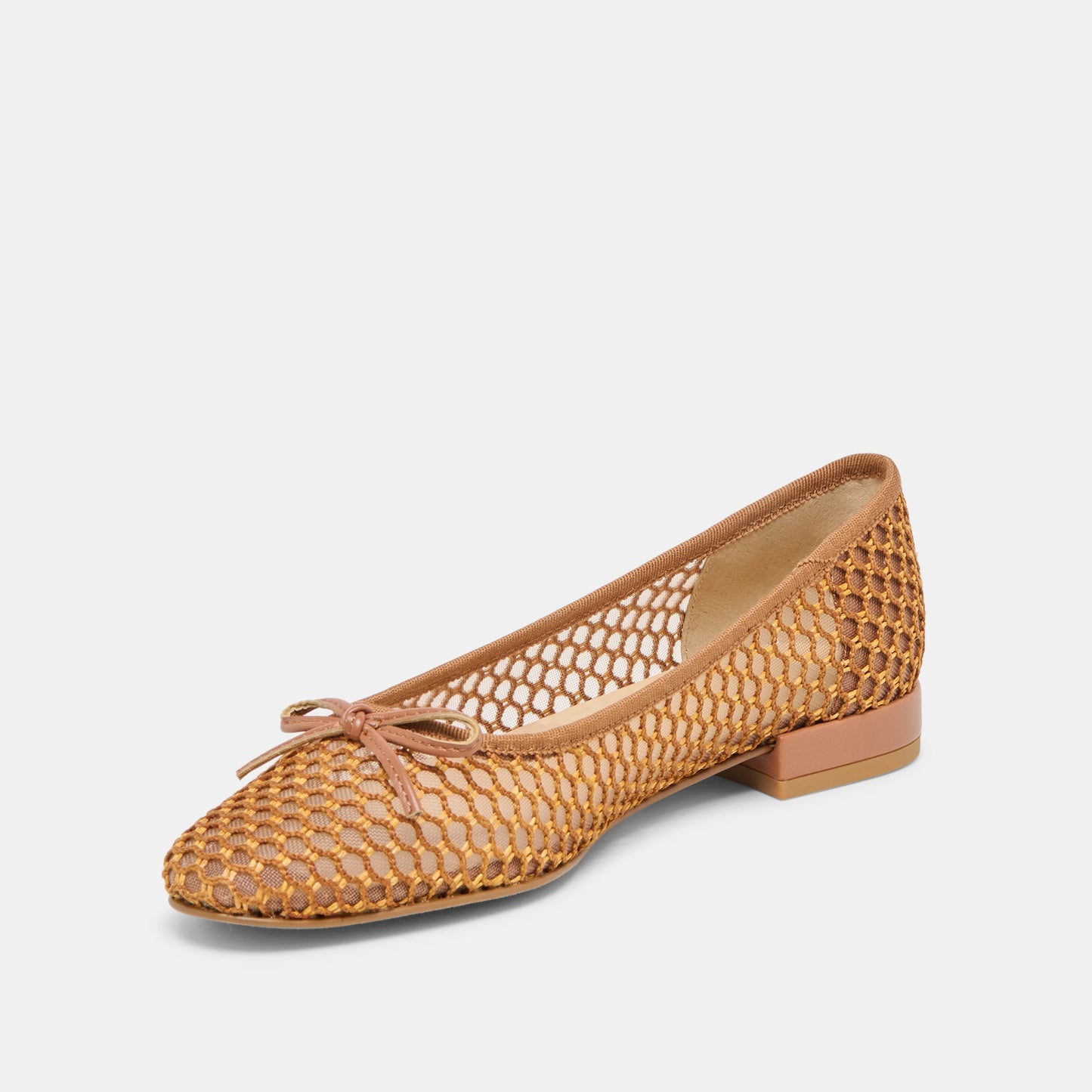 Ulicia Coral Woven Mesh Ballet Flats Dolce Vita Discount