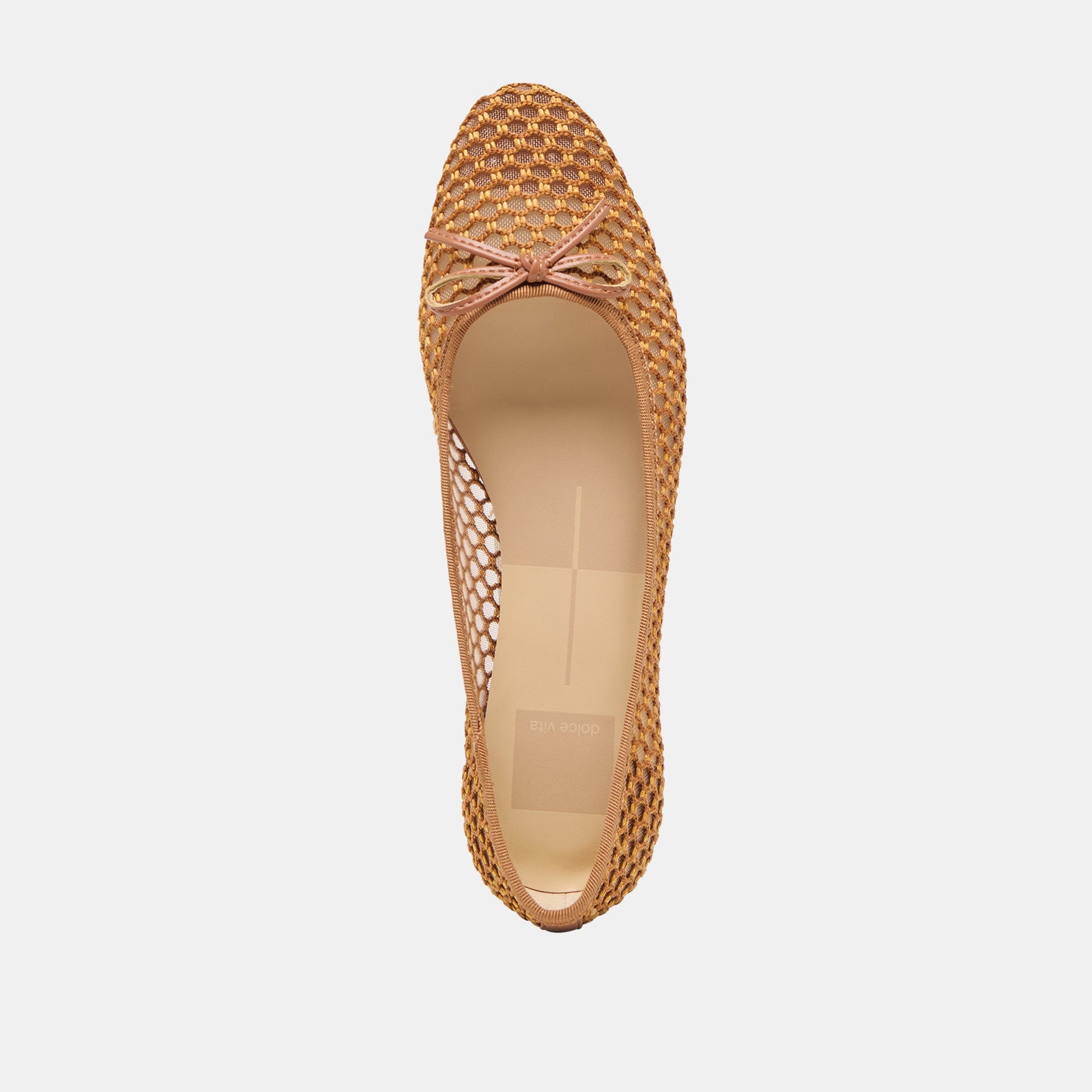 Ulicia Coral Woven Mesh Ballet Flats Dolce Vita Discount