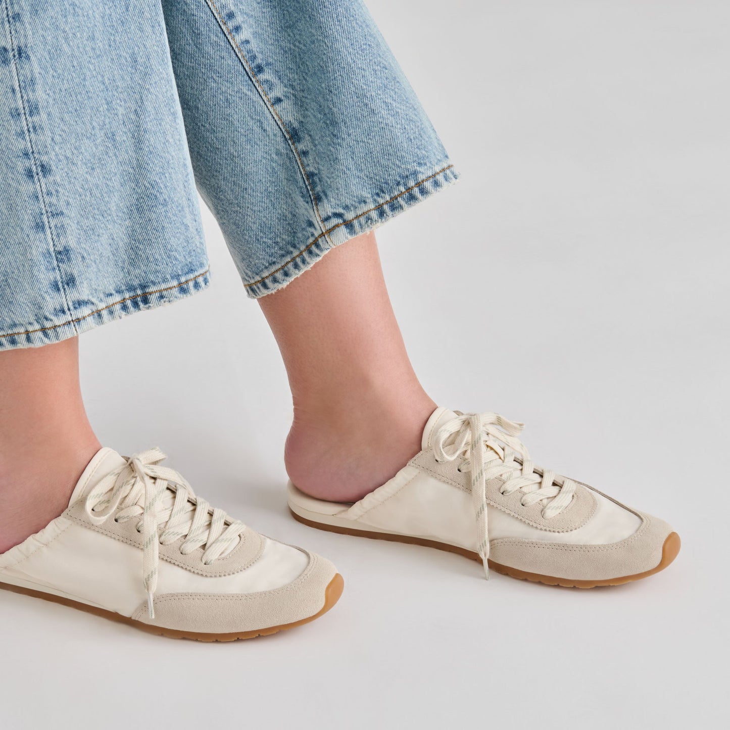 Daris White Nylon Sneakers Dolce Vita Sale