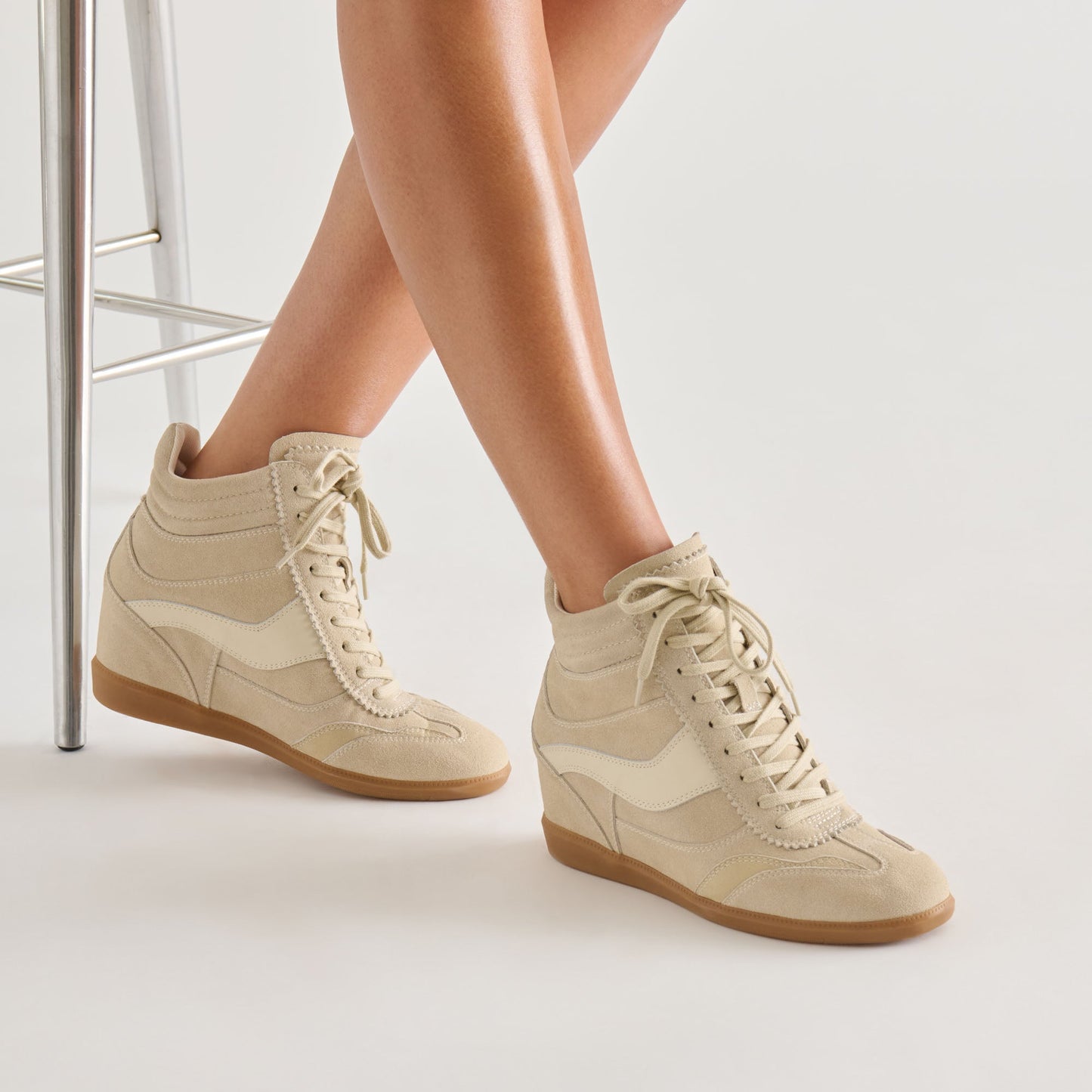 Issac Oatmeal Suede Sneakers Dolce Vita On sale