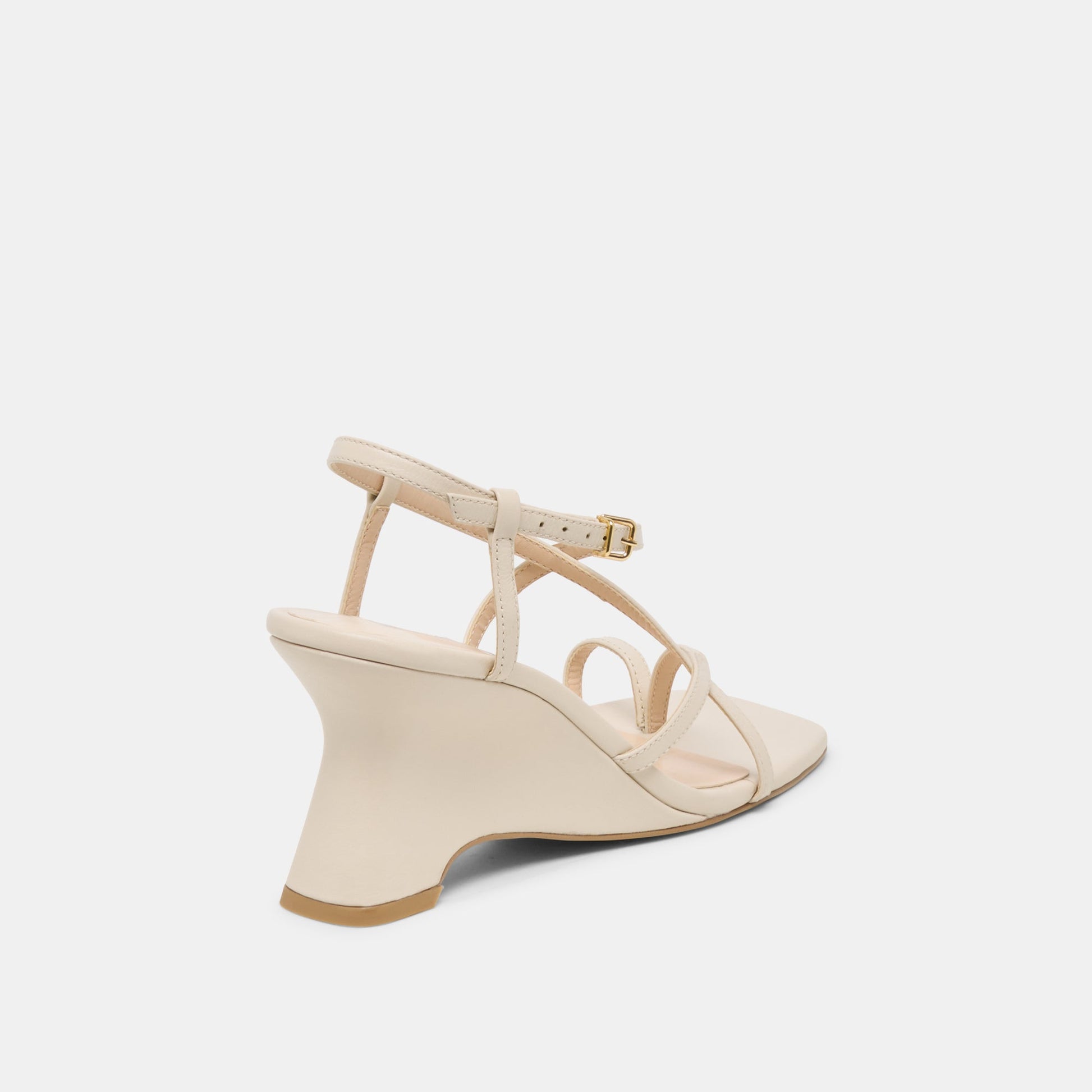 Aylee Cream Leather Wedges Dolce Vita us
