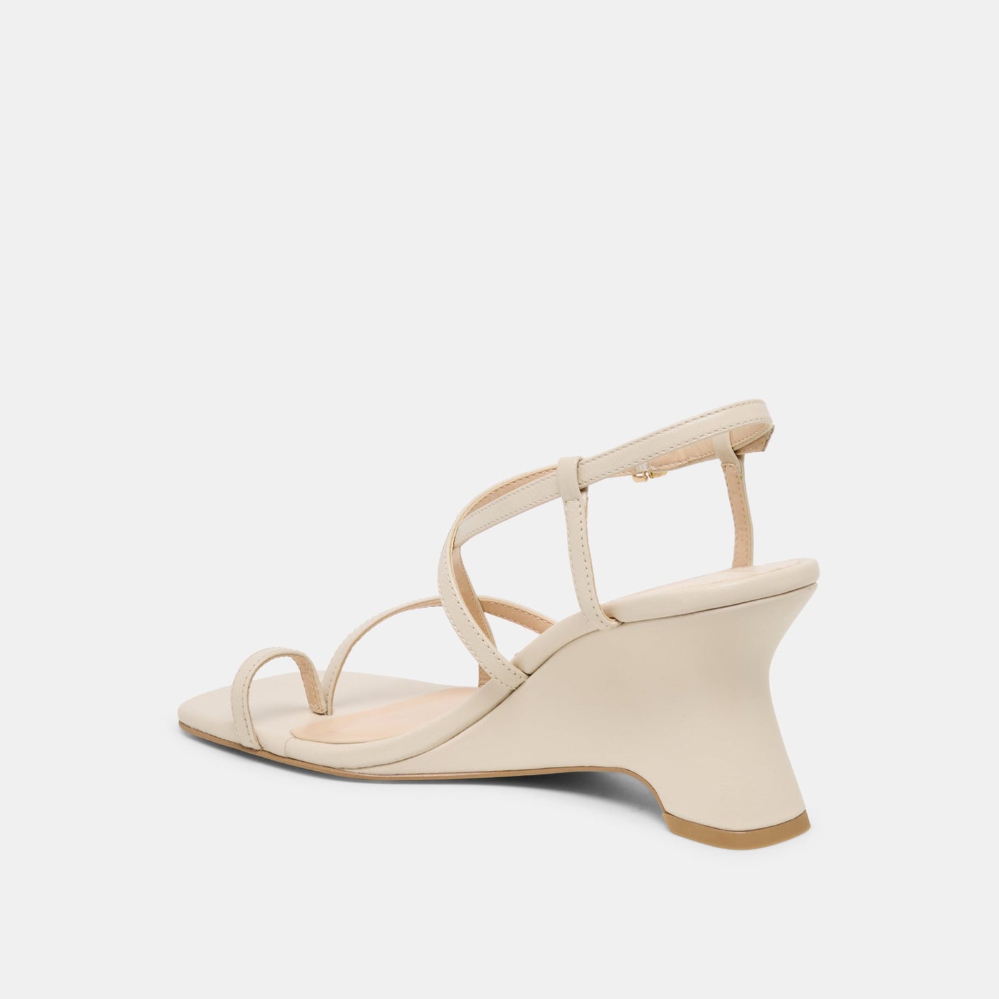 Aylee Cream Leather Wedges Dolce Vita us