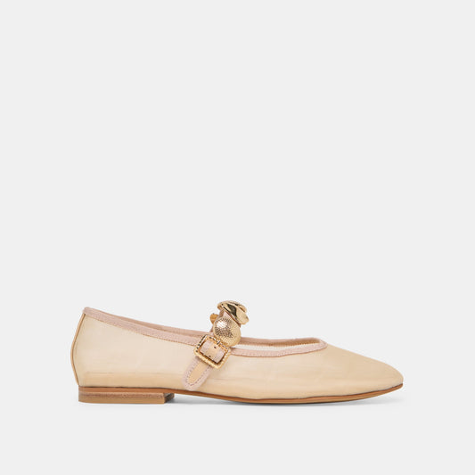 Relan French Vanilla Mesh Ballet Flats Dolce Vita Online