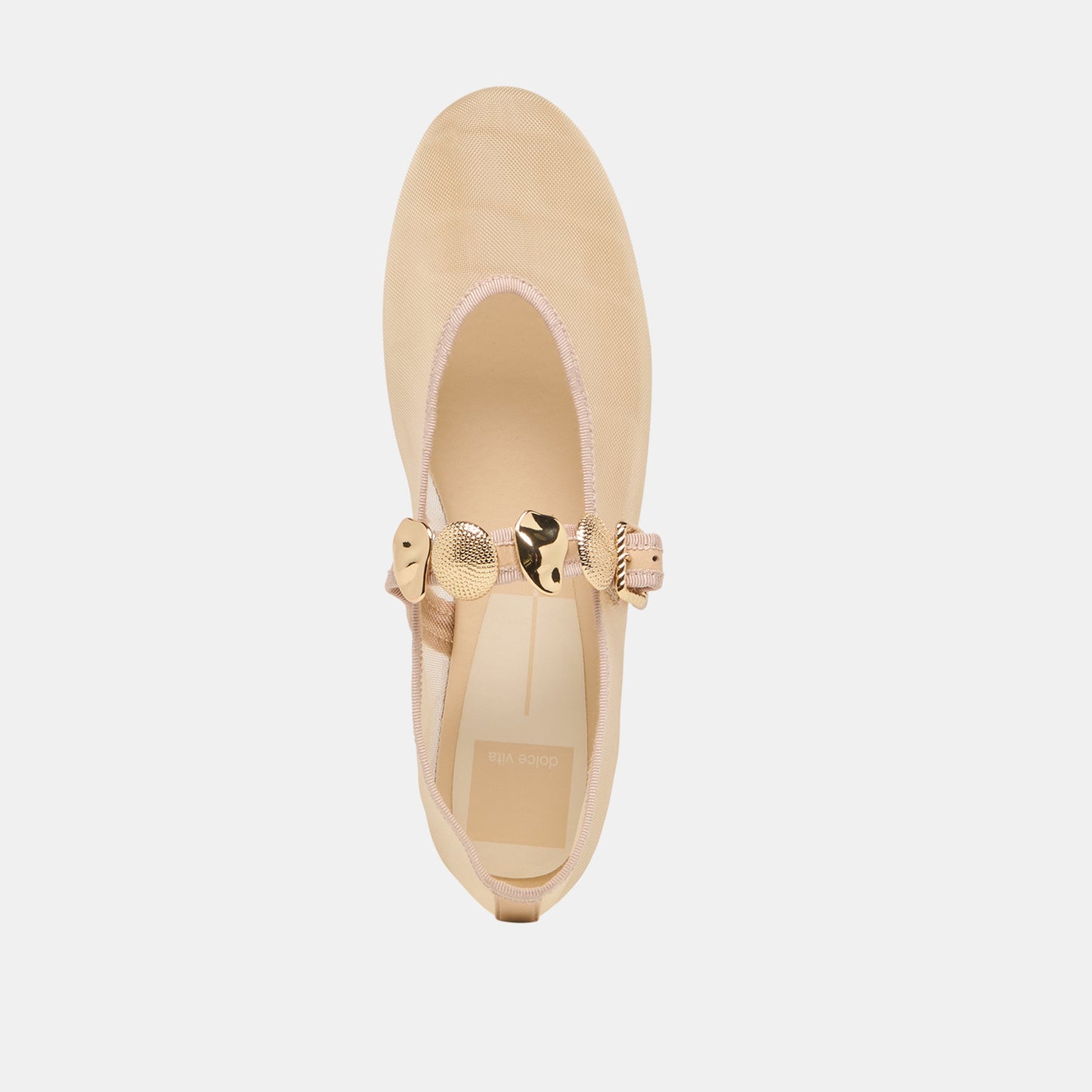 Relan French Vanilla Mesh Ballet Flats Dolce Vita Online
