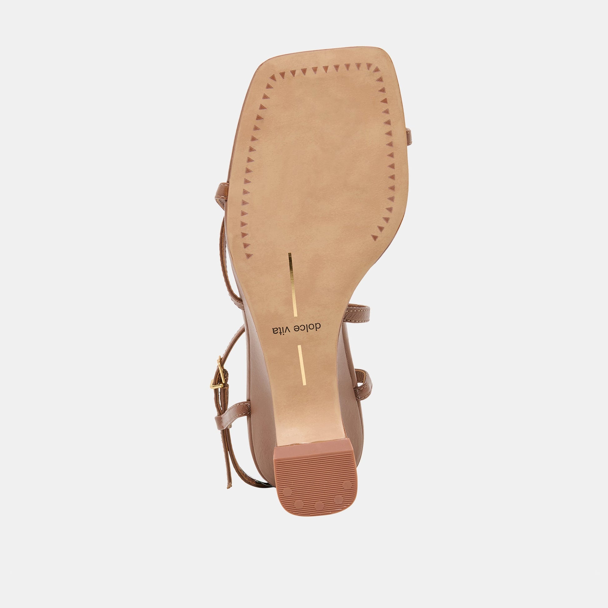 Aylee Cognac Leather Wedges Dolce Vita Outlet