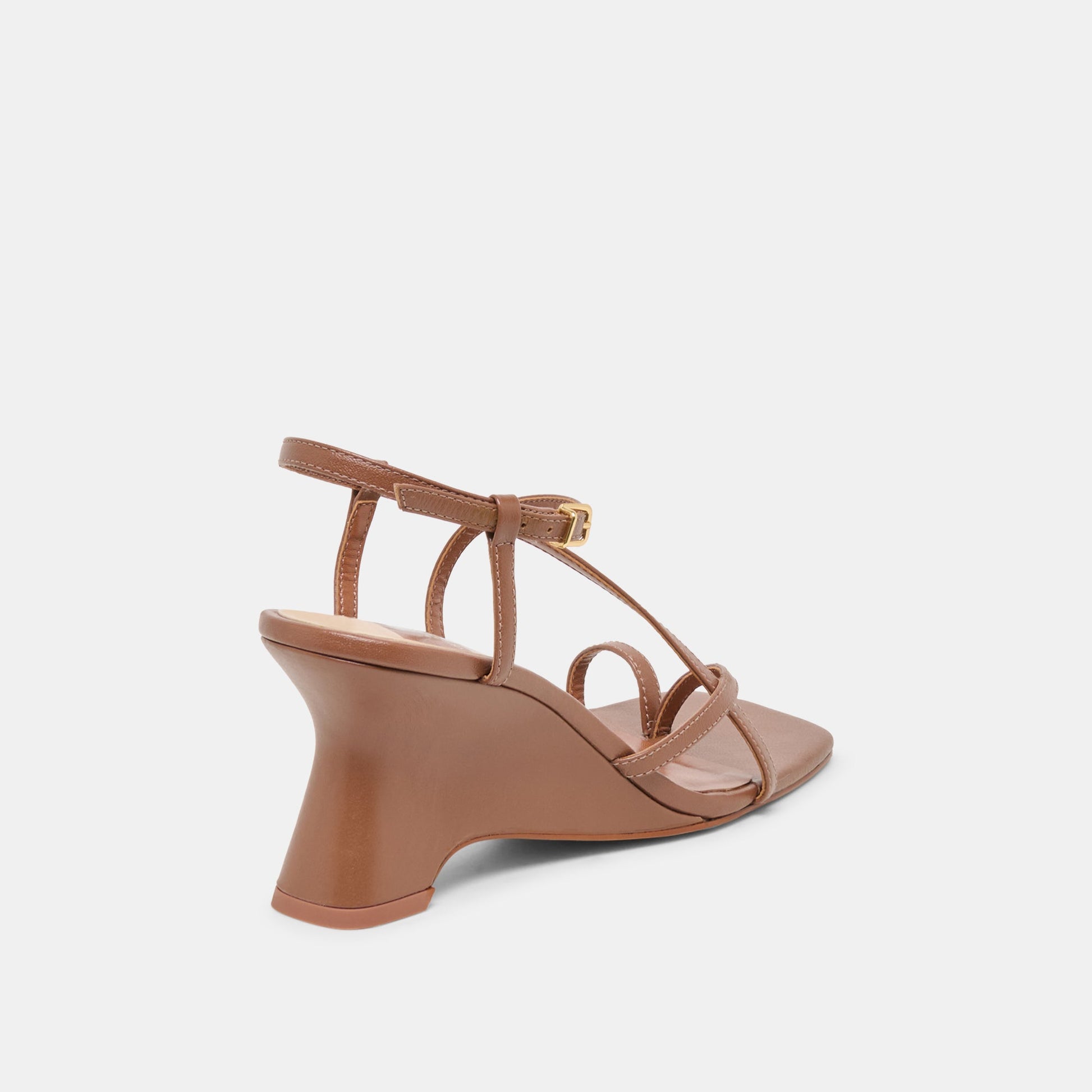 Aylee Cognac Leather Wedges Dolce Vita Outlet
